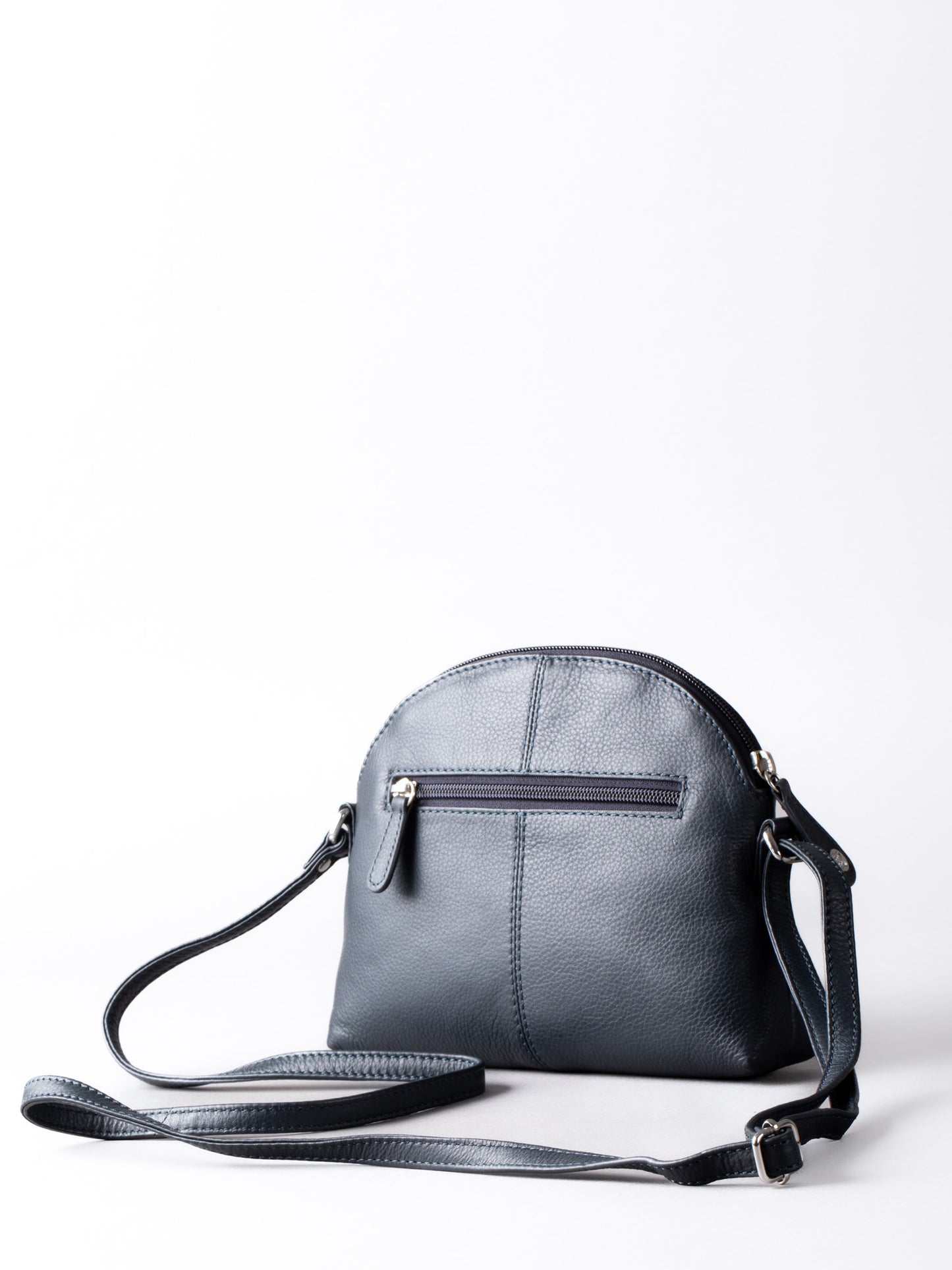 Elterwater Curved Leather Cross Body Bag