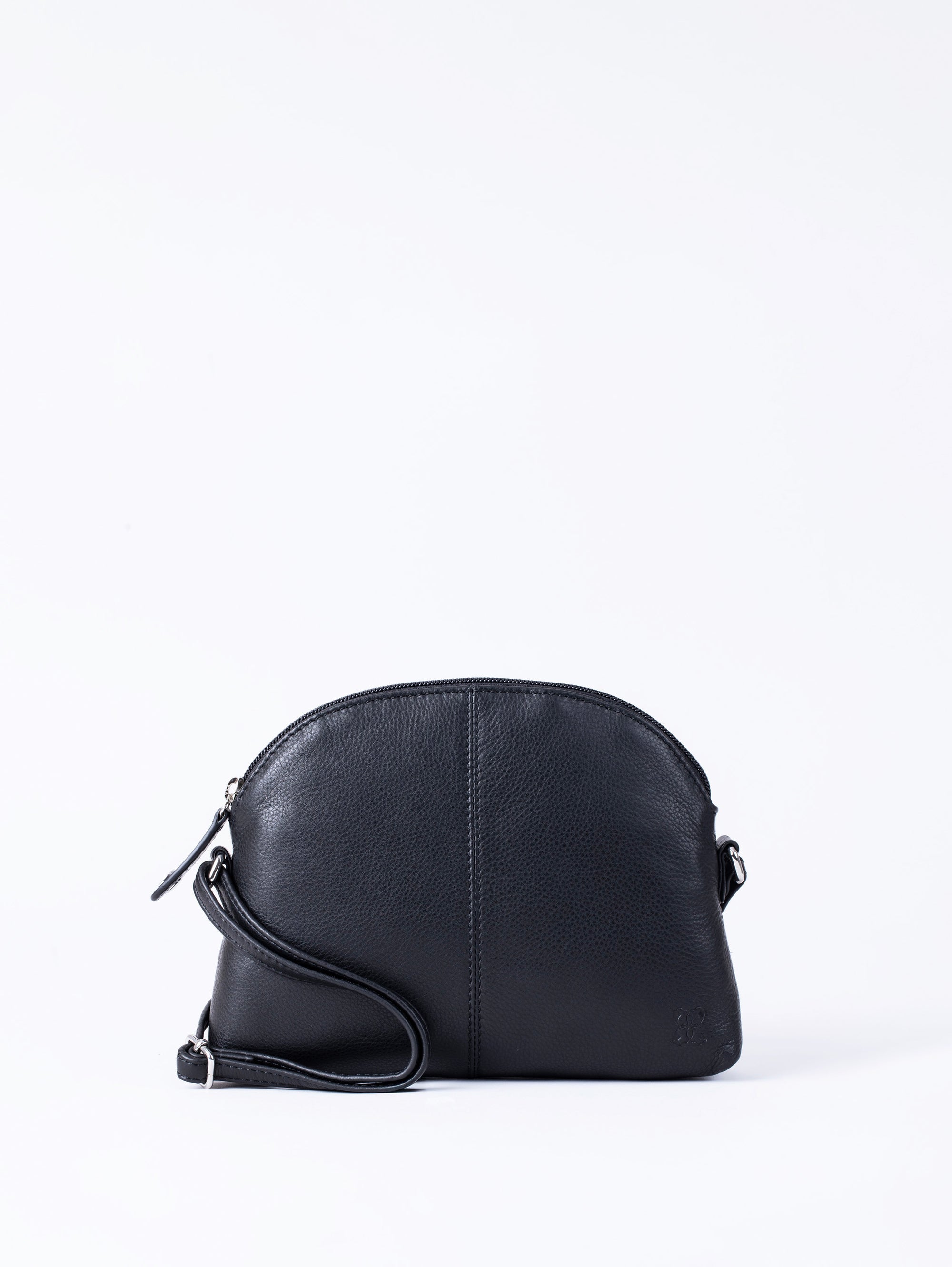 Elterwater Curved Leather Cross Body Bag