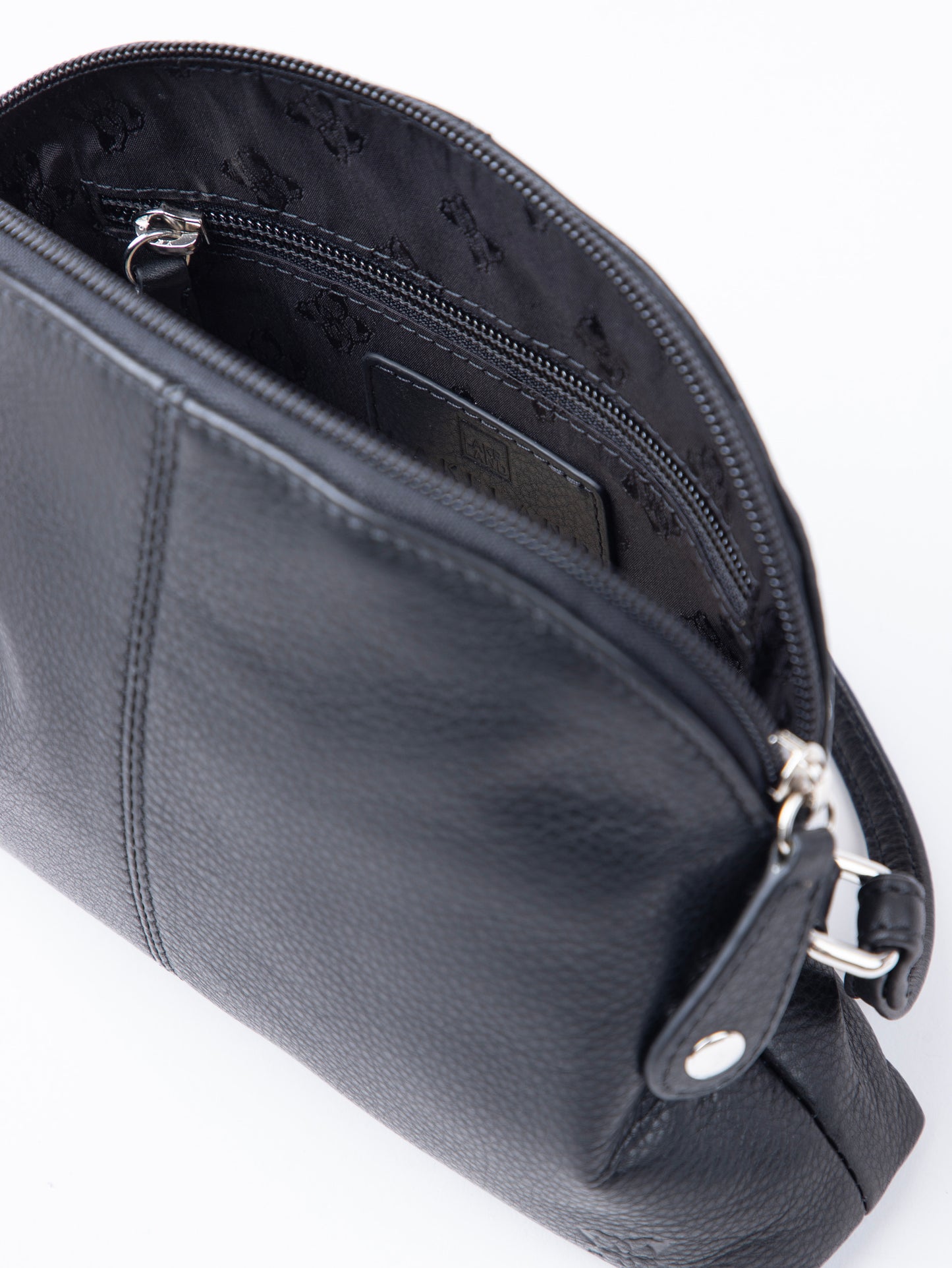 Elterwater Curved Leather Cross Body Bag