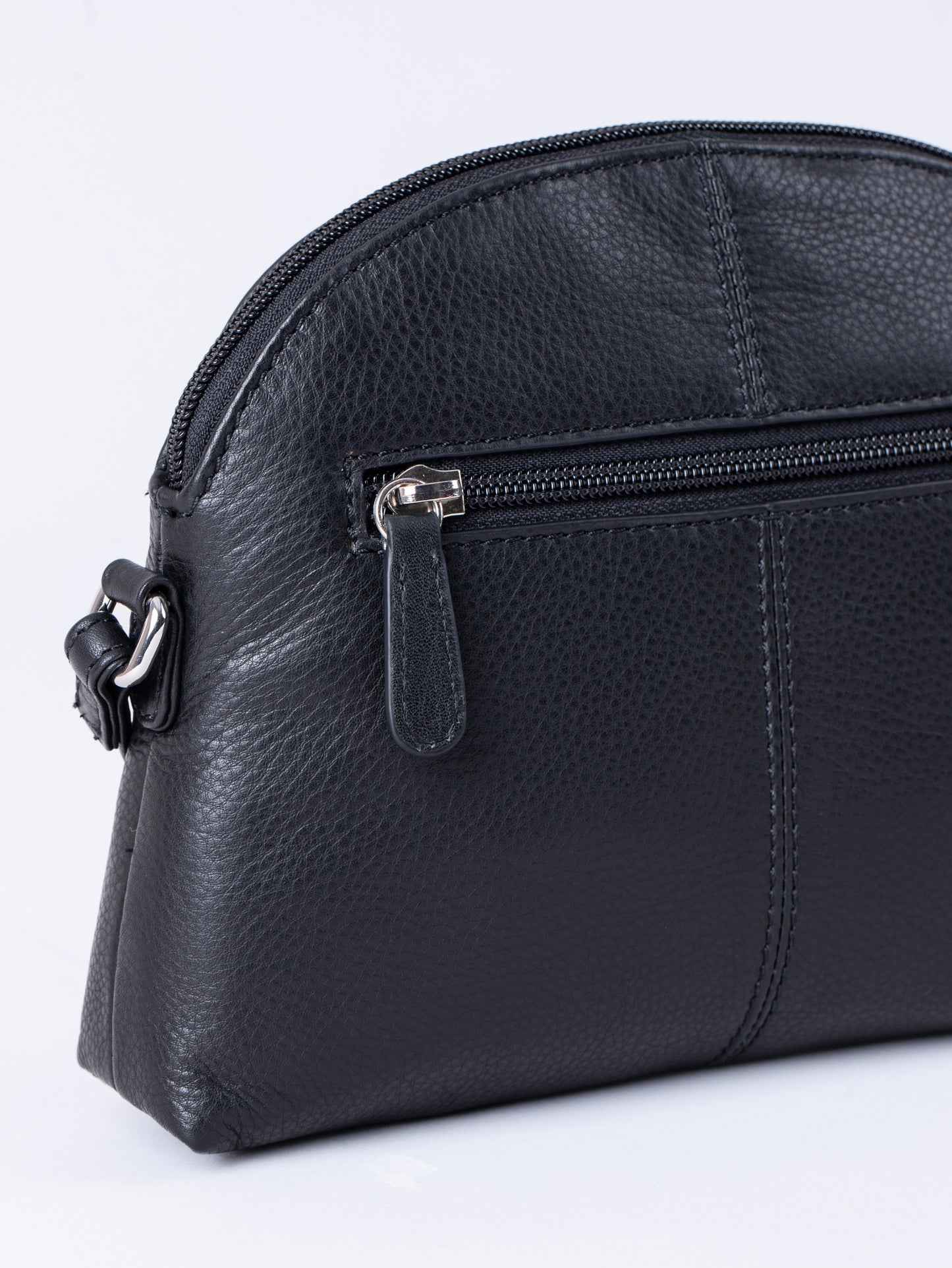 Elterwater Curved Leather Cross Body Bag