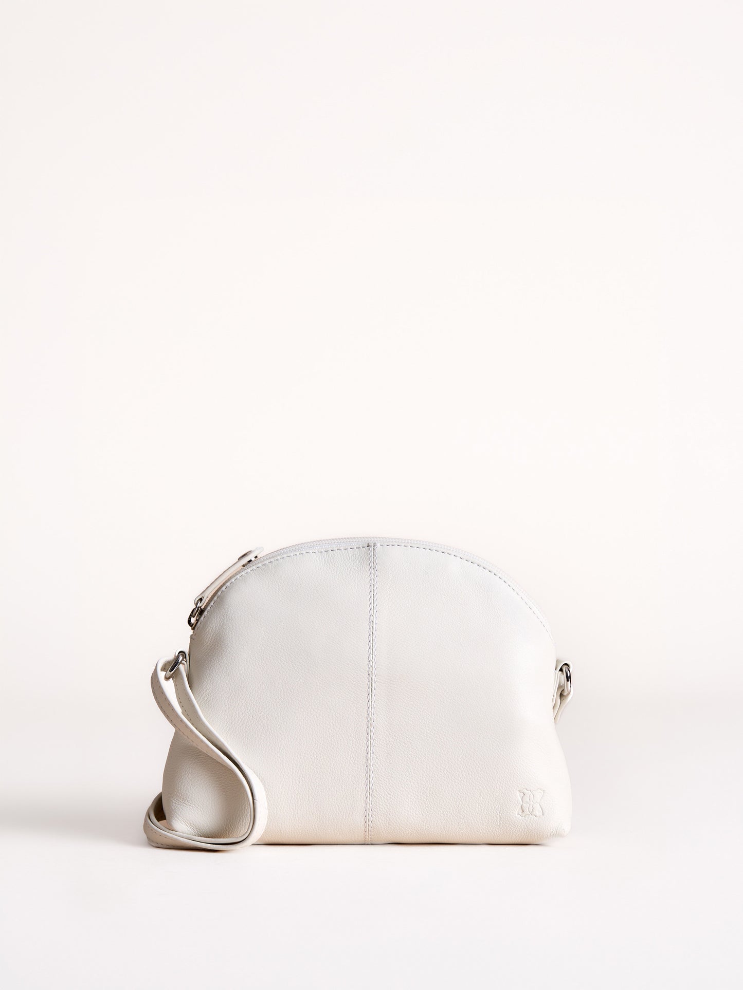 Elterwater Curved Leather Cross Body Bag