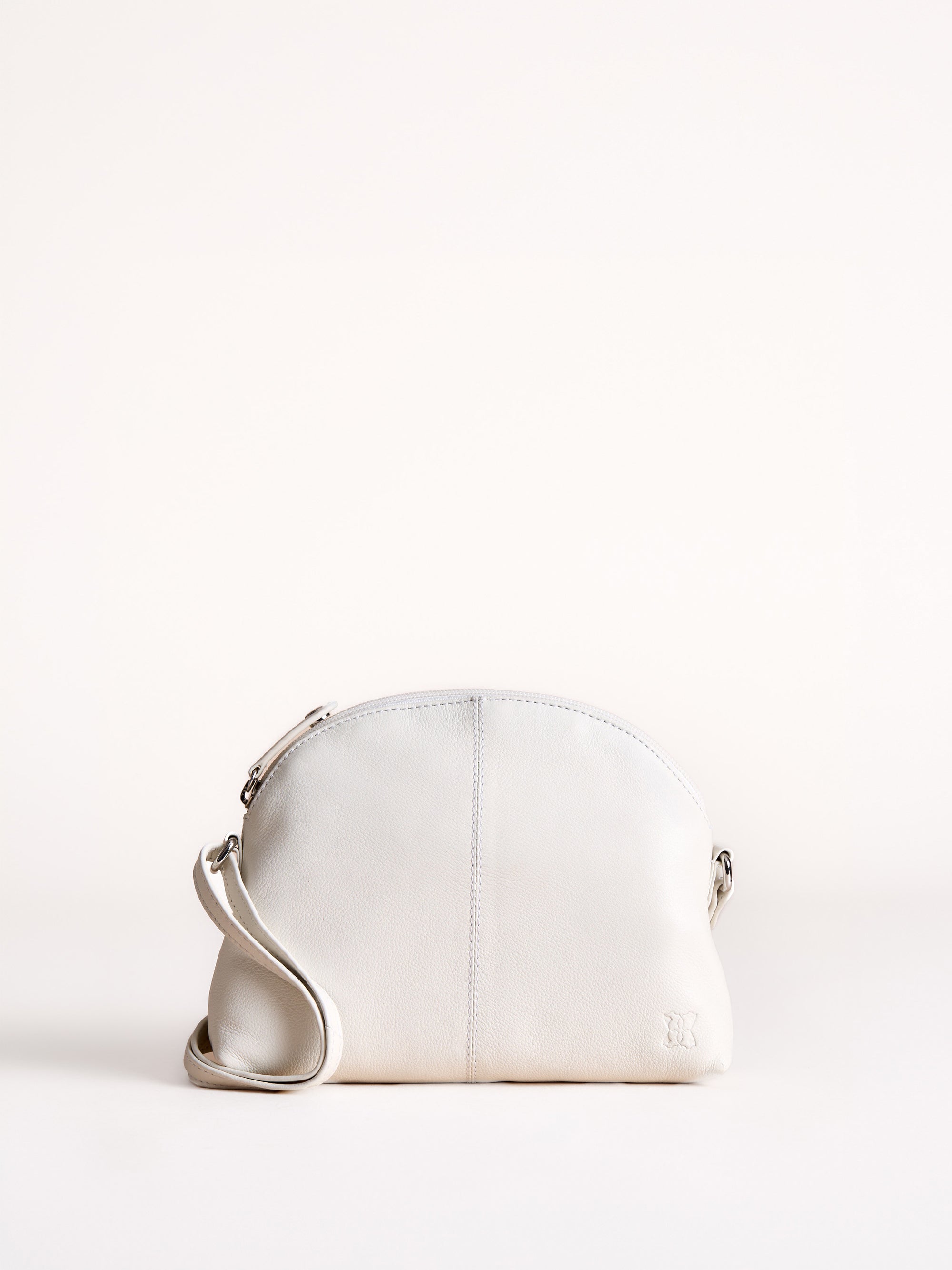 Elterwater Curved Leather Cross Body Bag