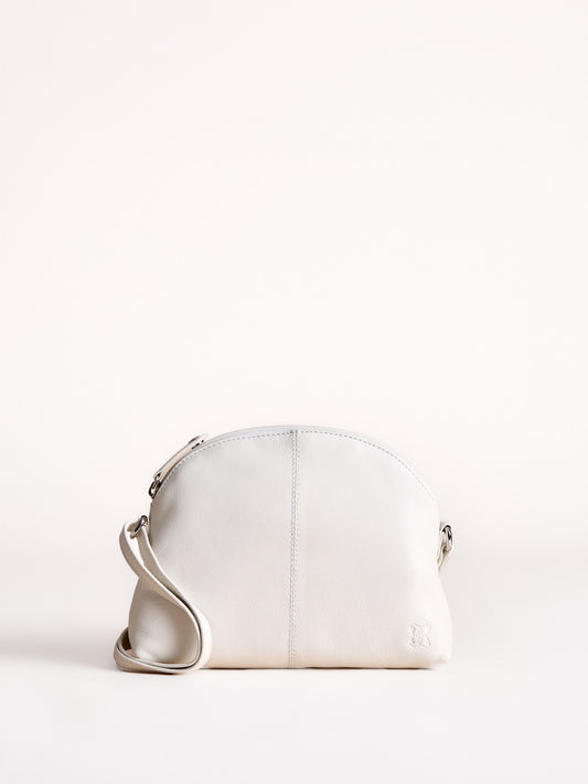 Elterwater Curved Leather Cross Body Bag