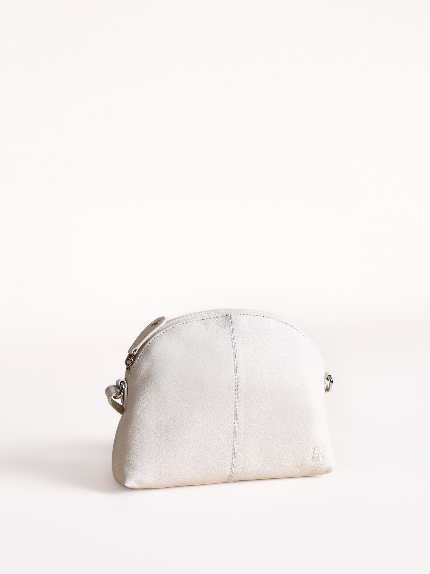 Elterwater Curved Leather Cross Body Bag