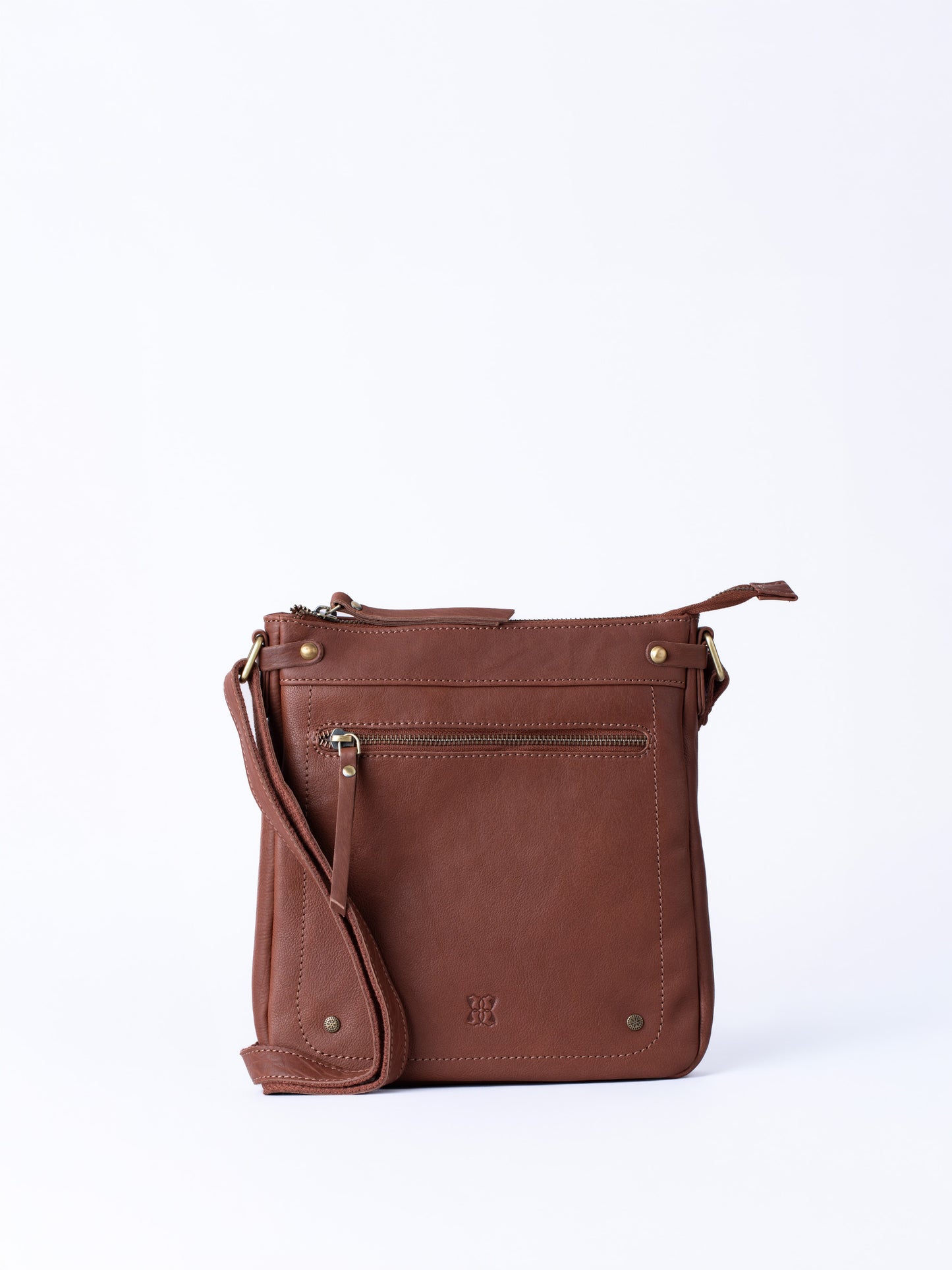 Harstone Large Leather Cross Body Bag