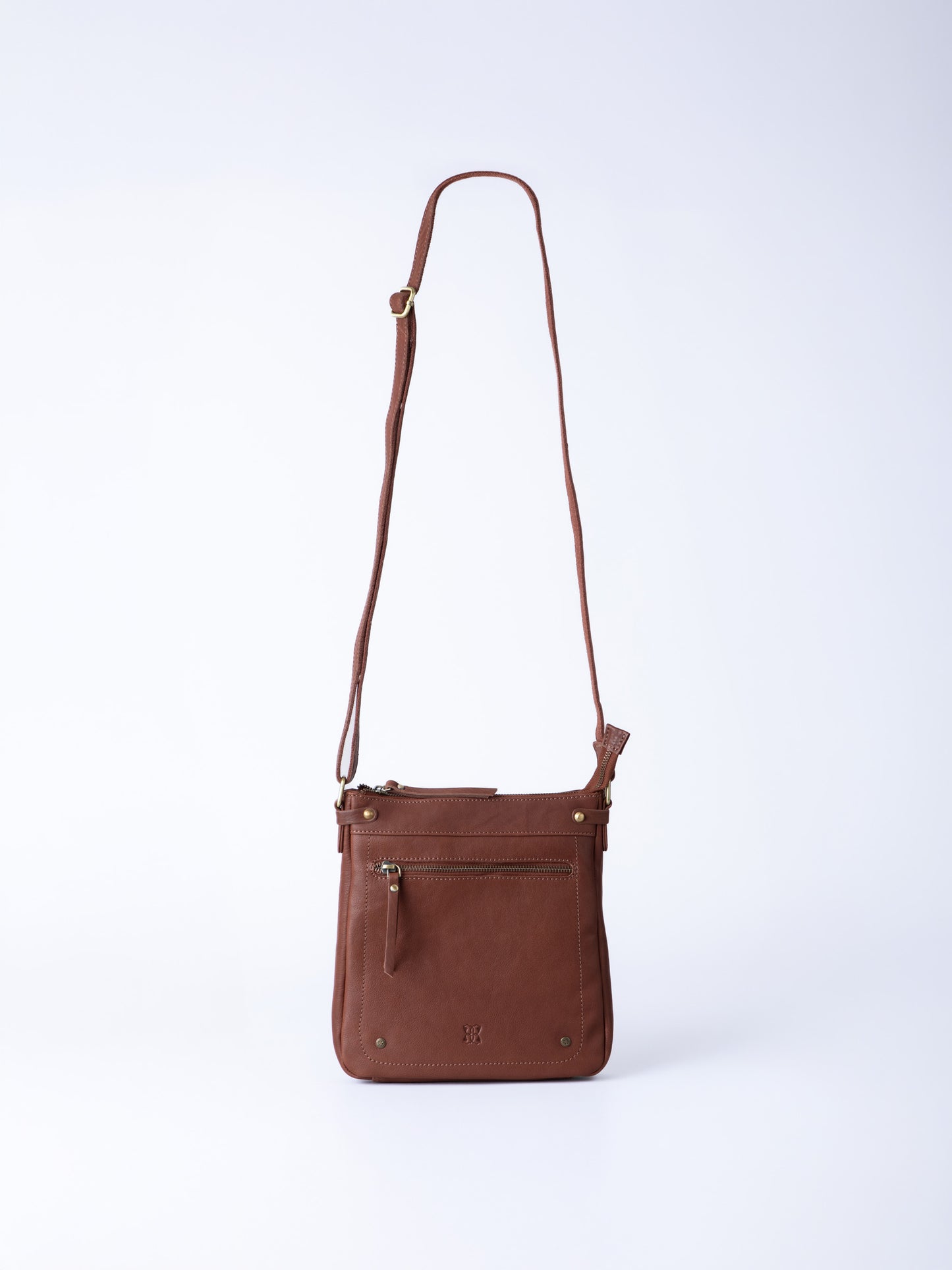 Harstone Large Leather Cross Body Bag