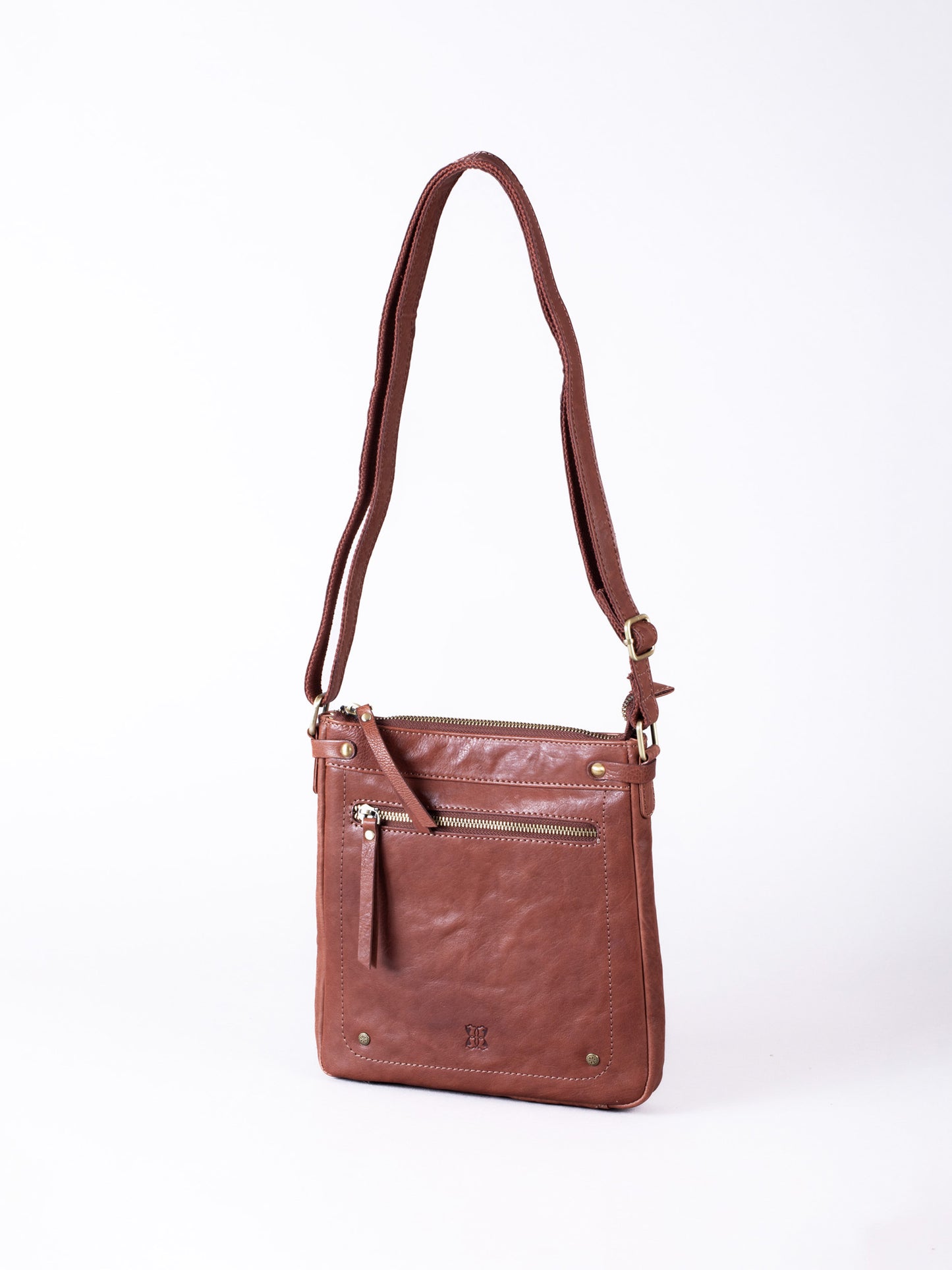 Harstone Large Leather Cross Body Bag