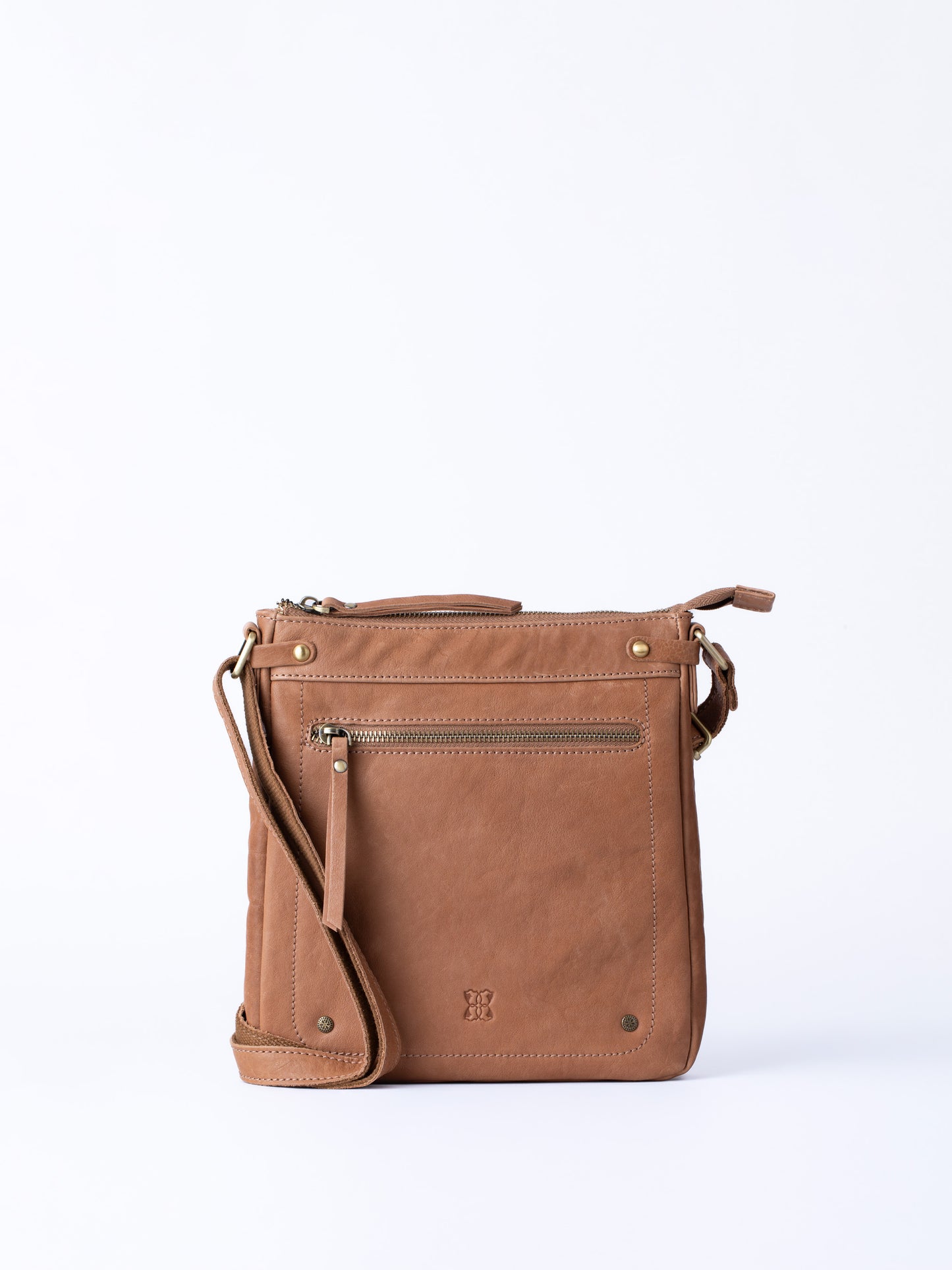 Harstone Large Leather Cross Body Bag