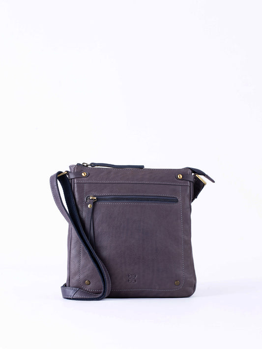 Harstone Large Leather Cross Body Bag