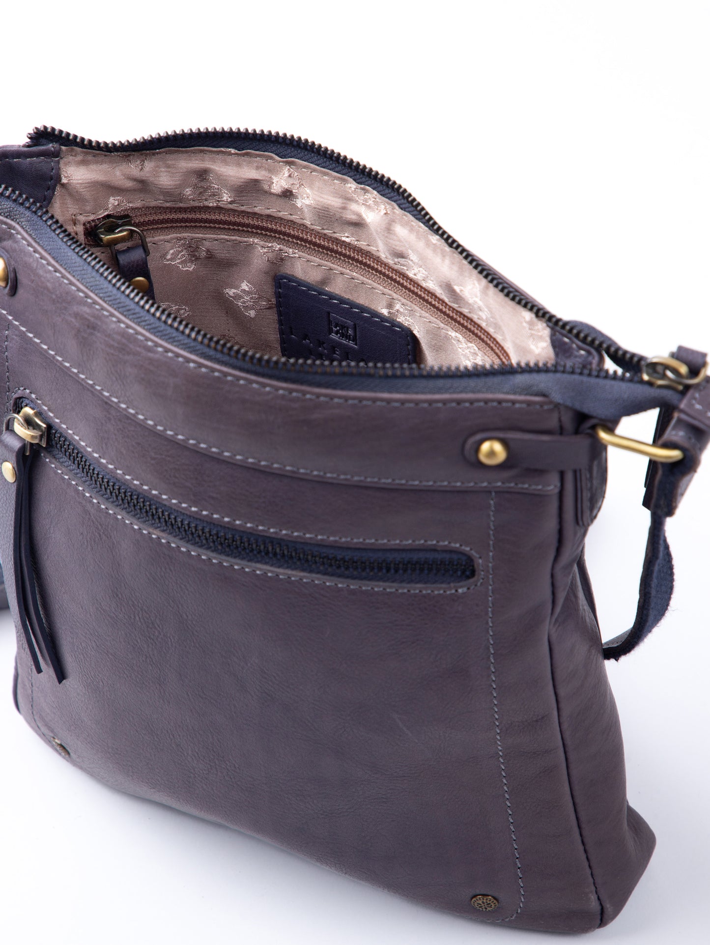Harstone Large Leather Cross Body Bag
