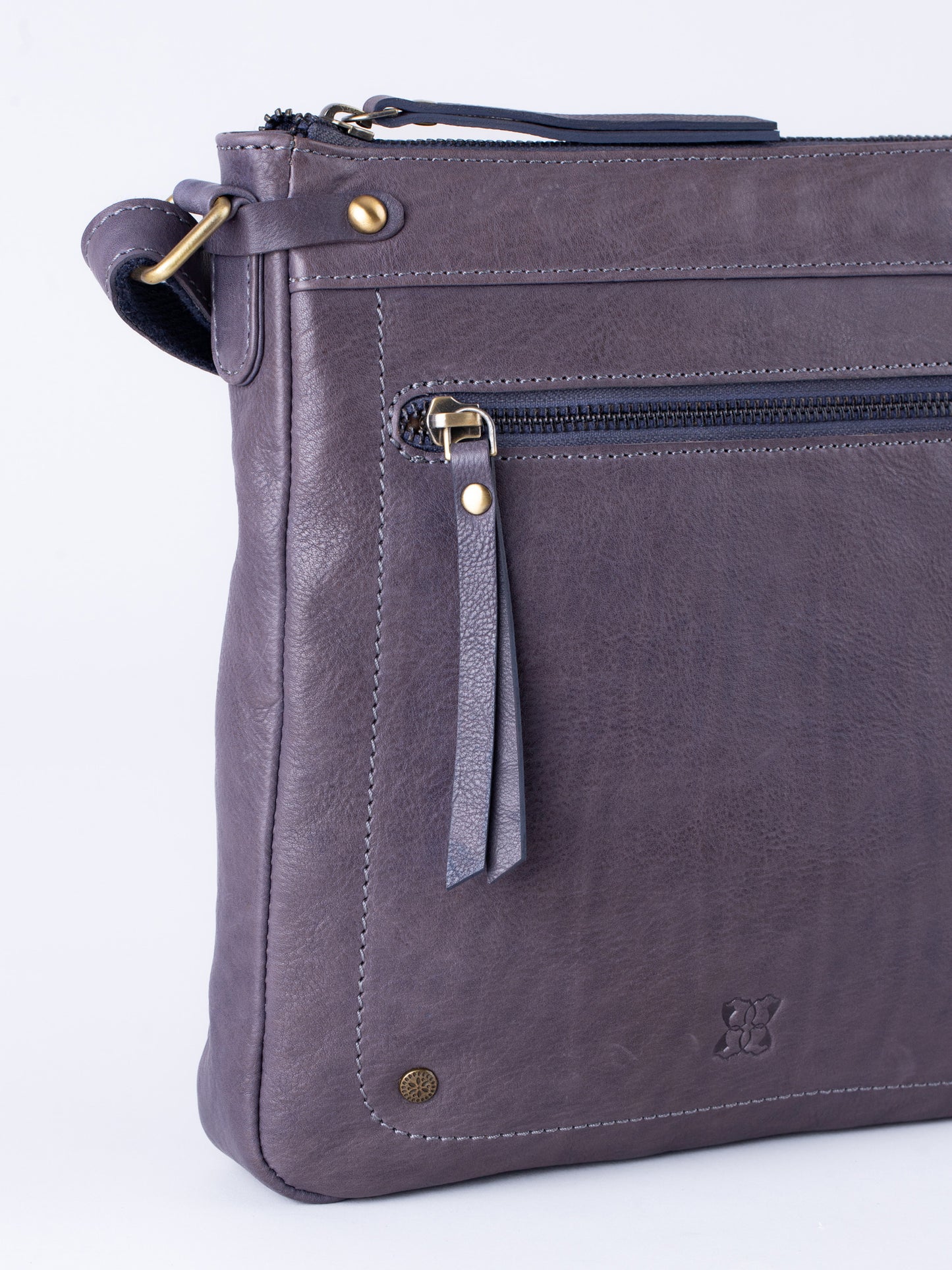 Harstone Large Leather Cross Body Bag