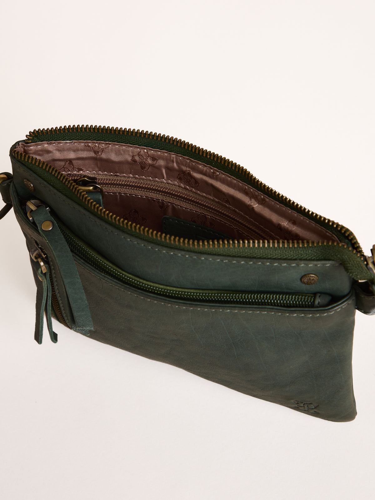 Harstone Mini Leather Cross Body Bag