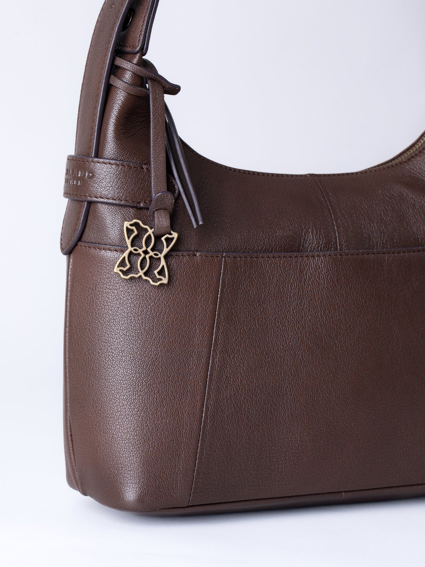 Newby Leather Hobo Shoulder Bag