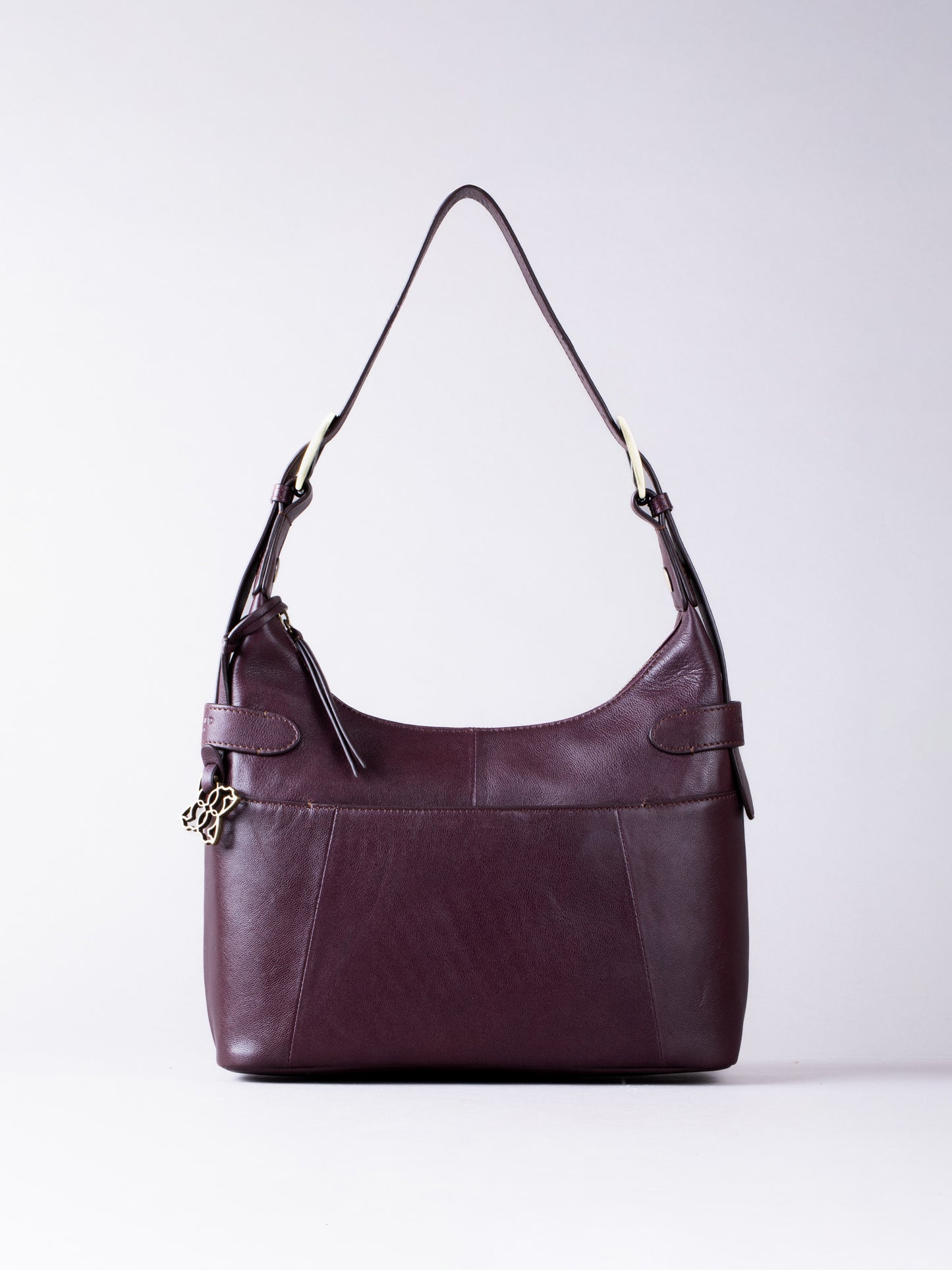 Newby Leather Hobo Shoulder Bag