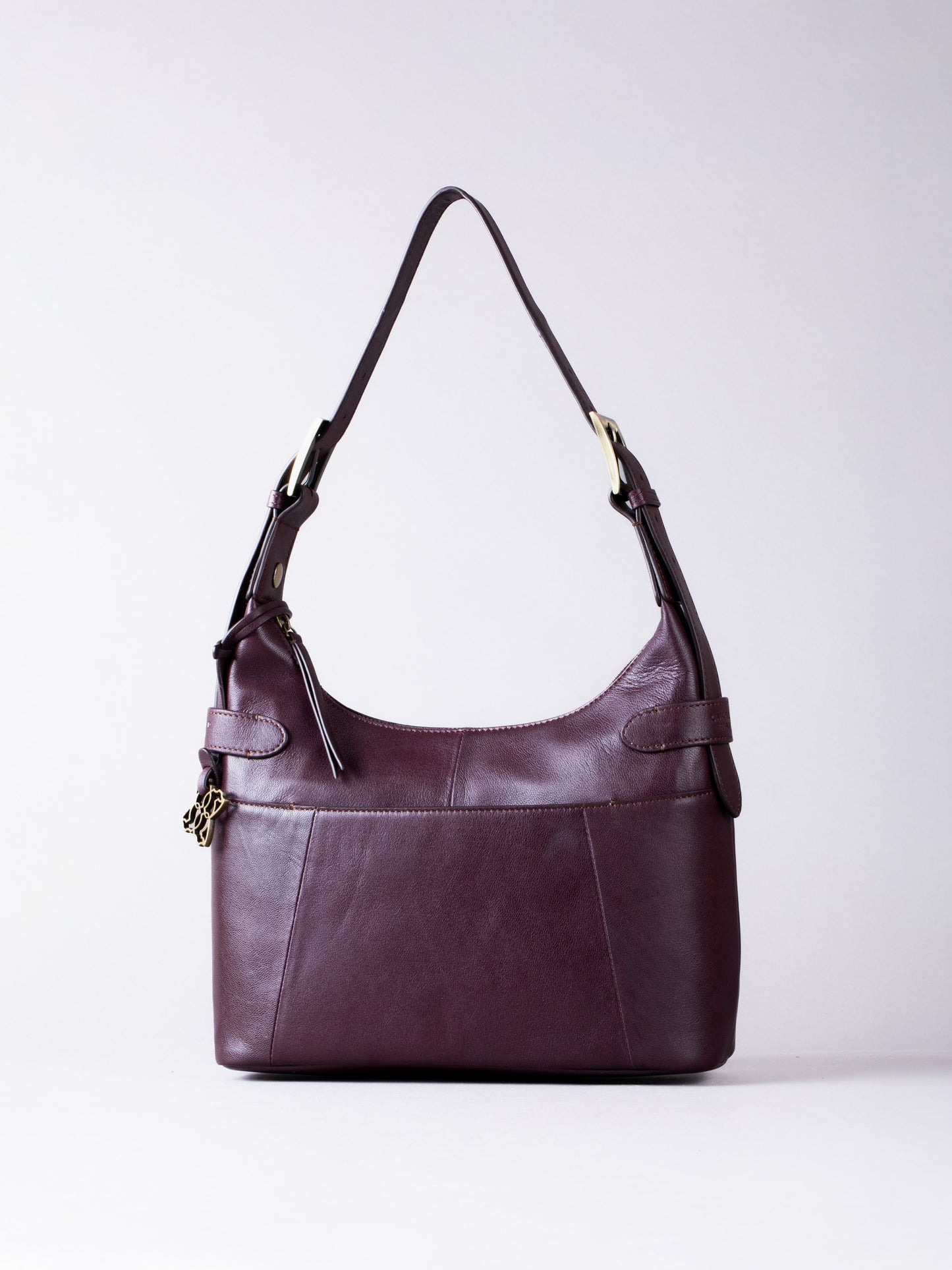 Newby Leather Hobo Shoulder Bag