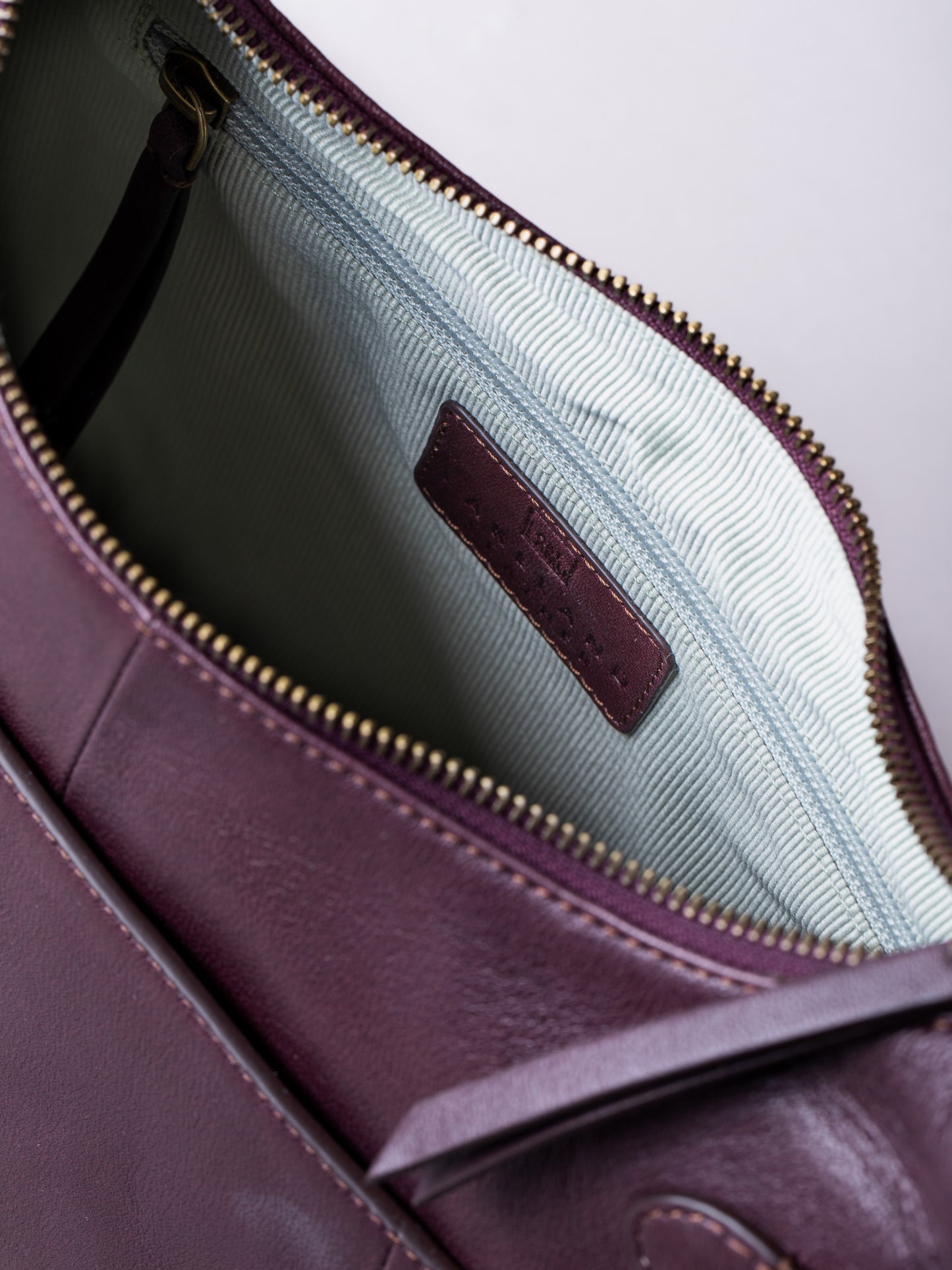 Newby Leather Hobo Shoulder Bag