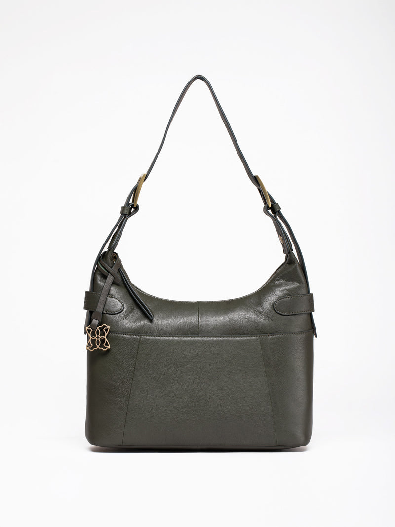 Newby Leather Hobo Shoulder Bag