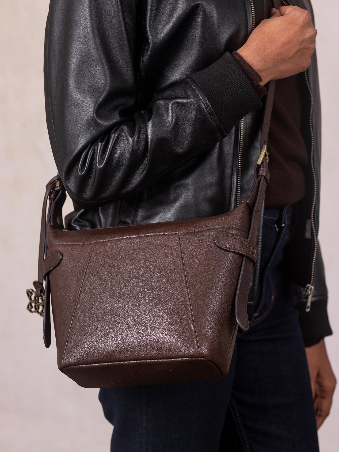 Newby Leather Cross Body Bag