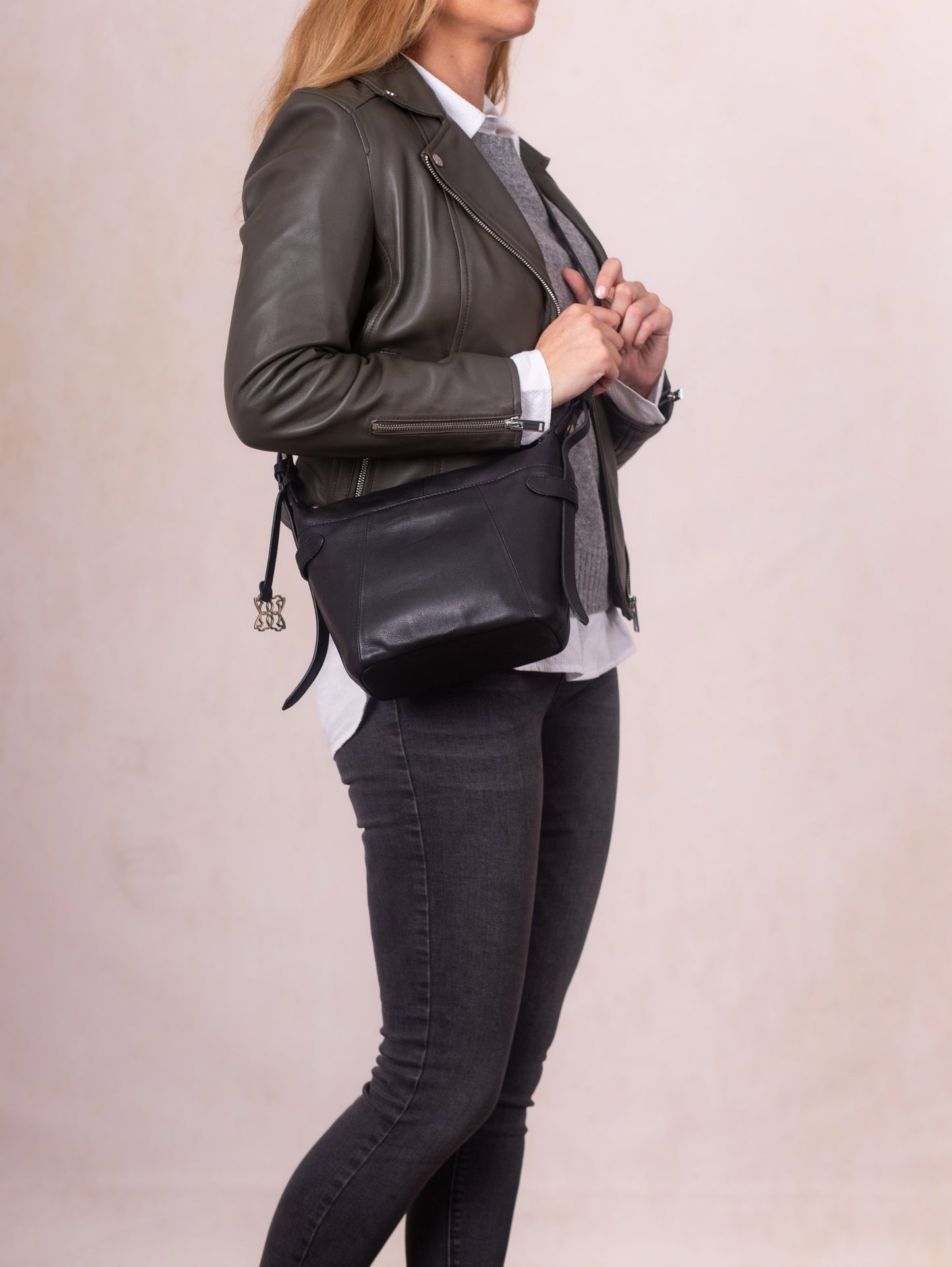 Newby Leather Cross Body Bag