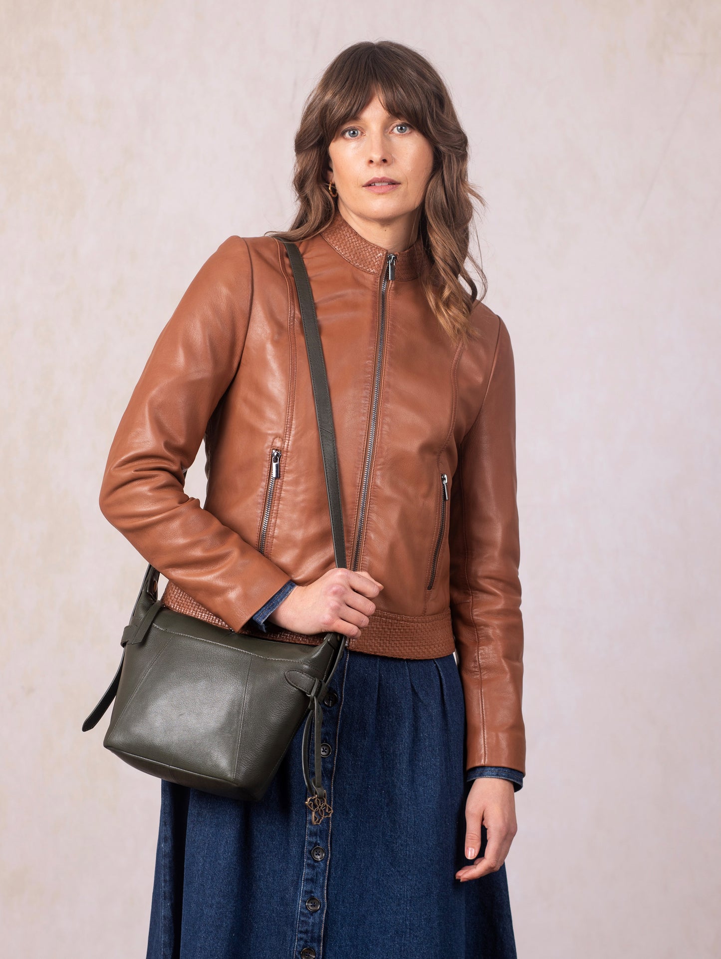 Newby Leather Cross Body Bag