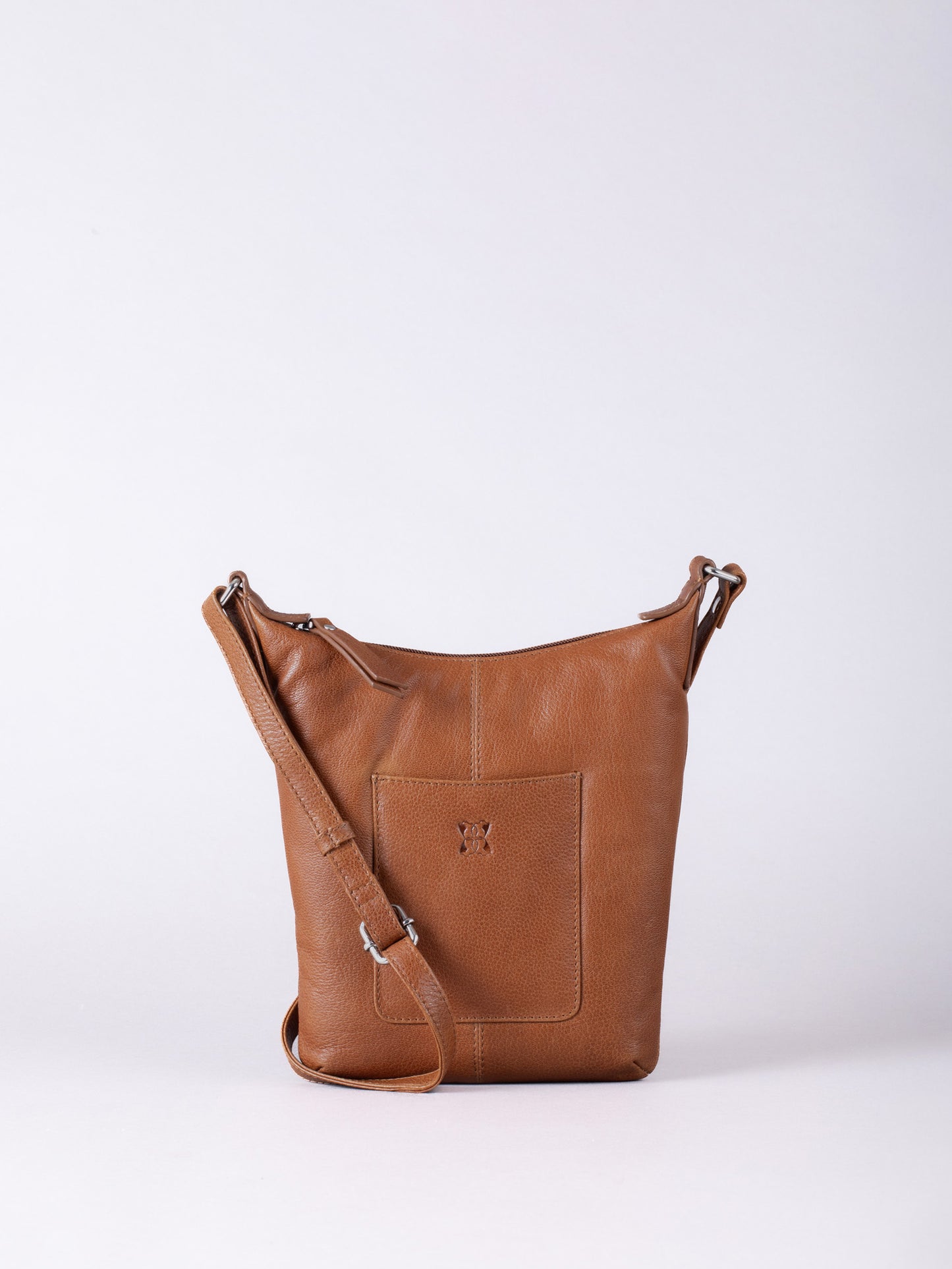 Talkin Medium Leather Cross Body Bag