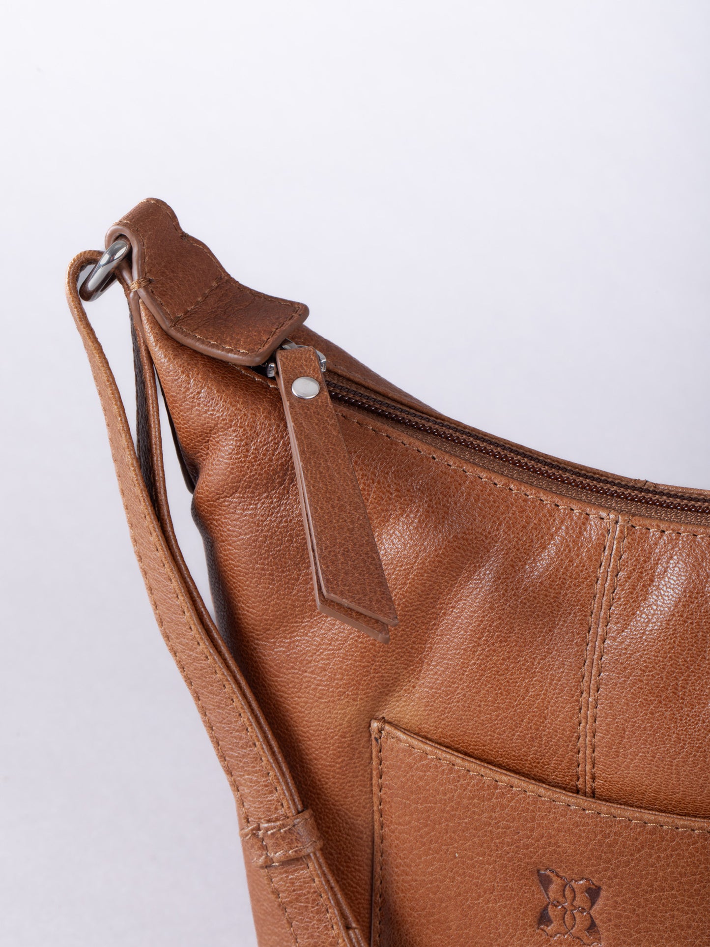 Talkin Medium Leather Cross Body Bag