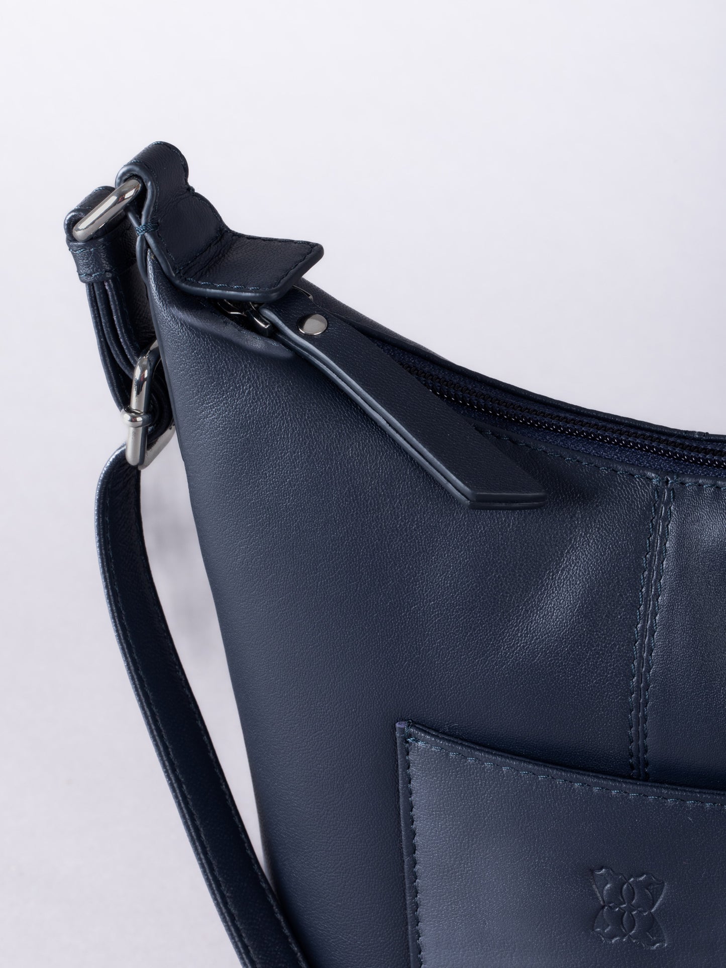 Talkin Medium Leather Cross Body Bag