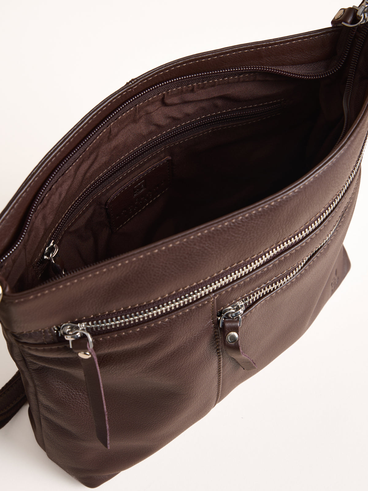 Winleigh Leather Cross Body Bag