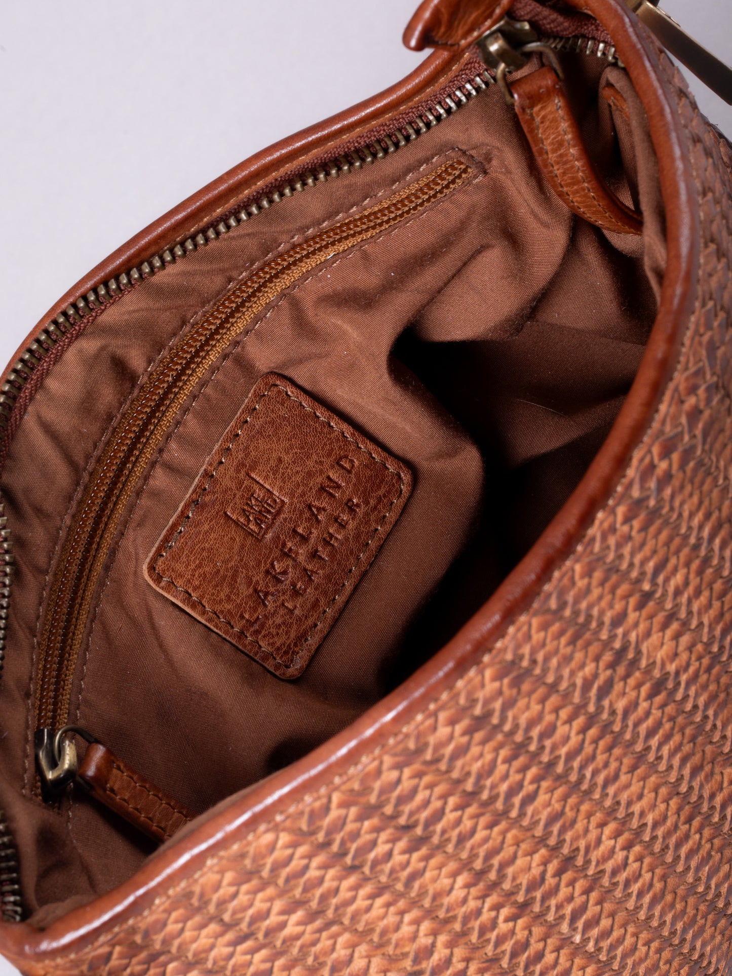 Wreay Leather Cross Body Bag