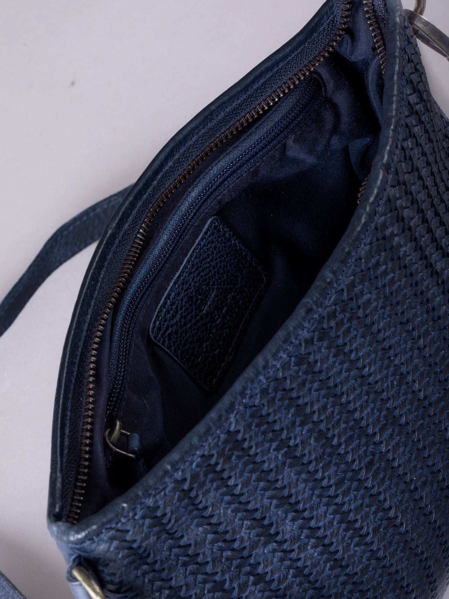 Wreay Leather Cross Body Bag