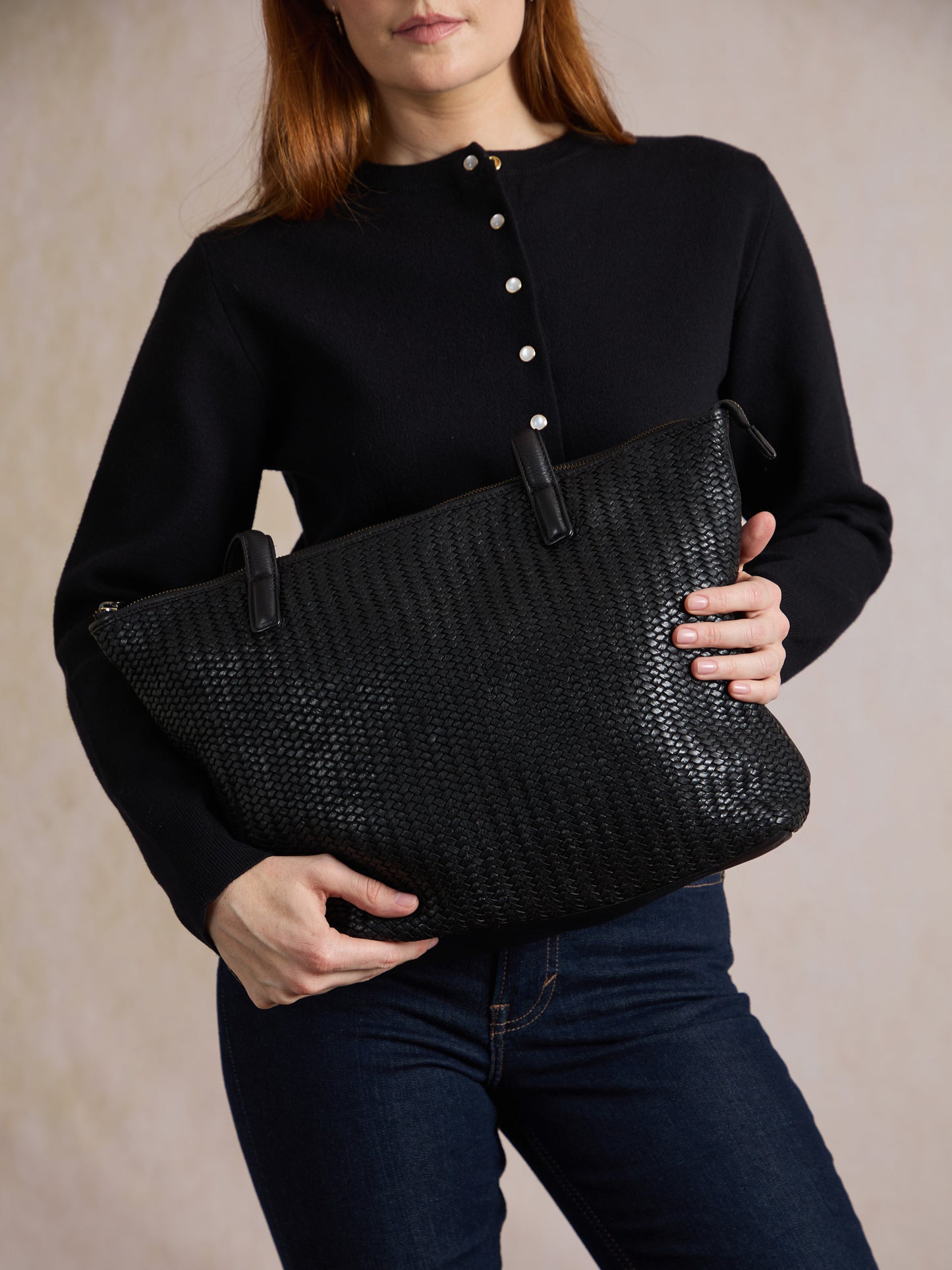 Wreay Leather Shopper Bag