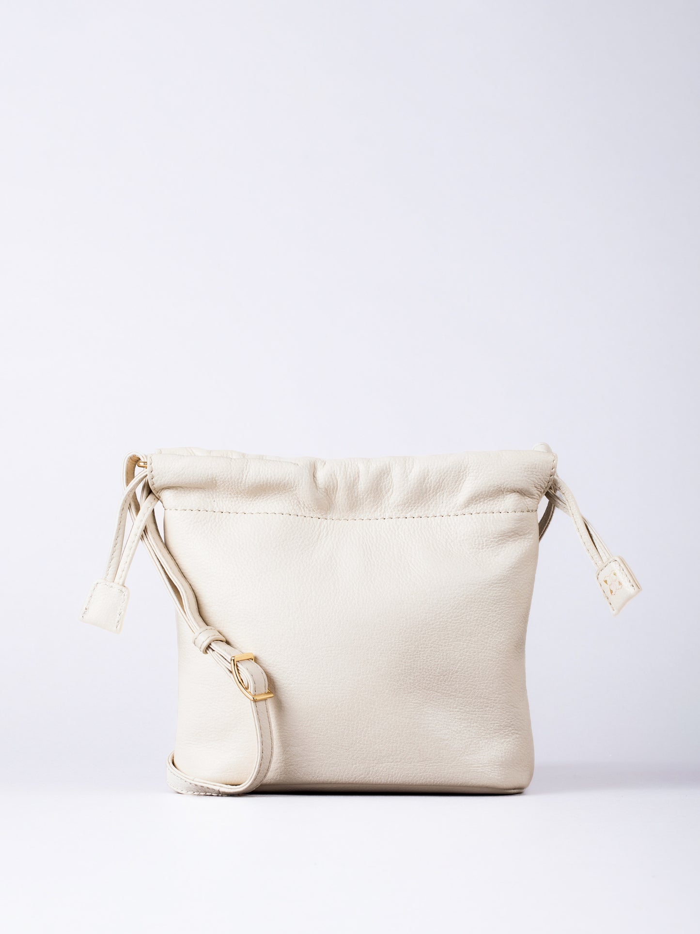 Eskrigg Leather Drawstring Cross Body Bag