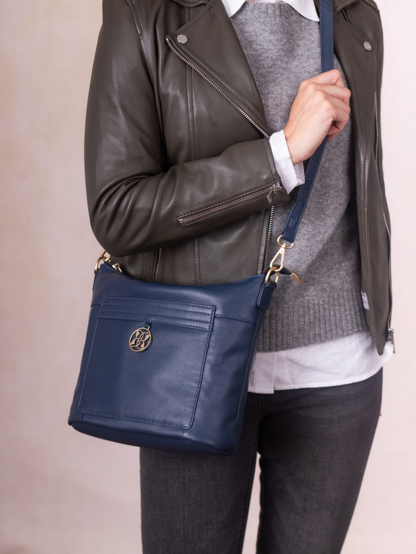 Cartmel Leather Cross Body Bag