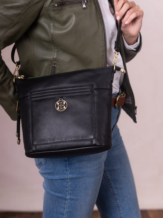 Cartmel Leather Cross Body Bag