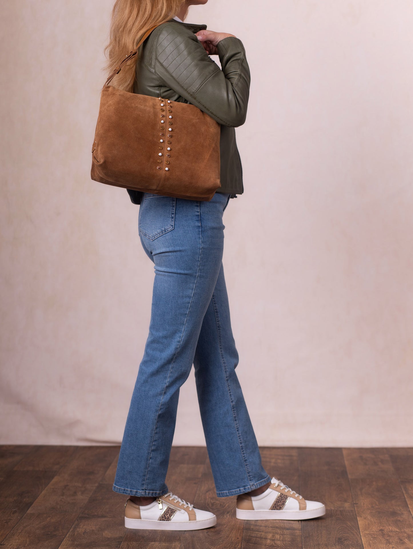 Buttermere Suede Hobo Bag