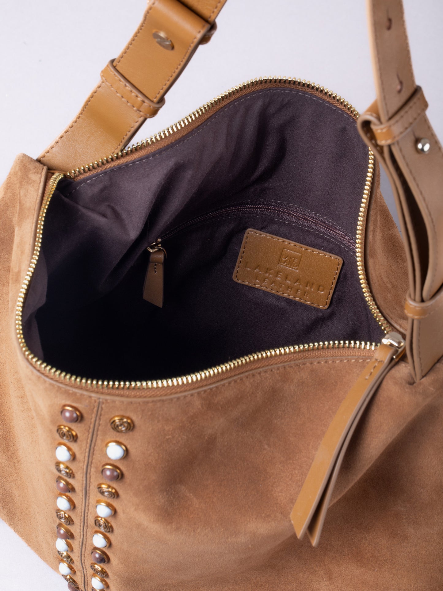 Buttermere Suede Hobo Bag