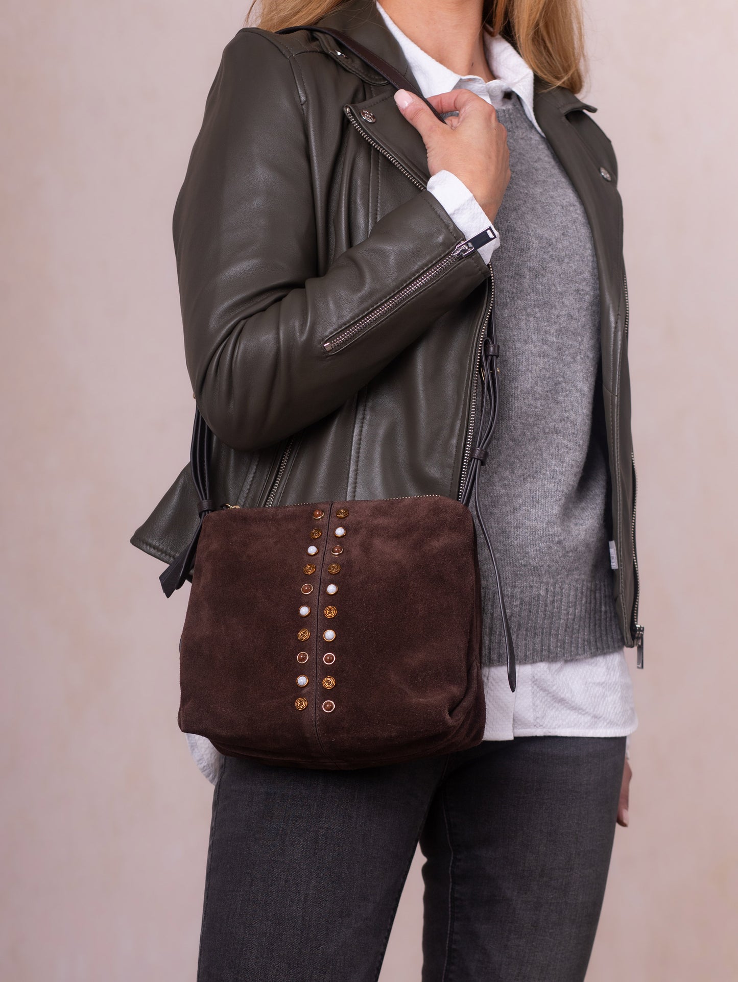 Buttermere Suede Cross Body Bag