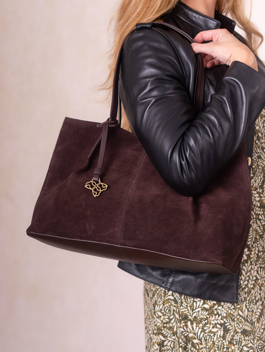 Mirehouse Suede Tote Bag
