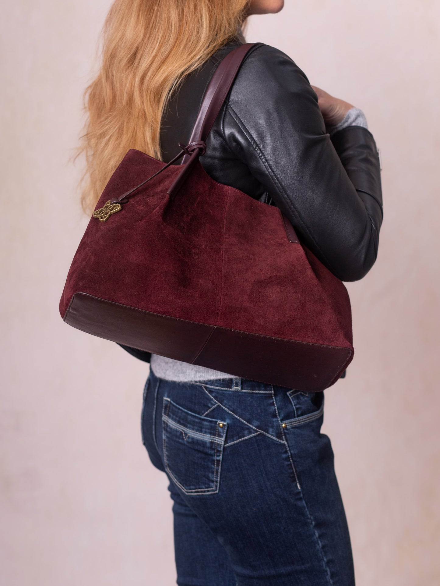 Mirehouse Suede Tote Bag