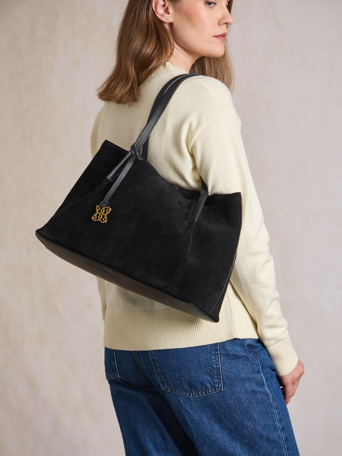 Mirehouse Suede Tote Bag