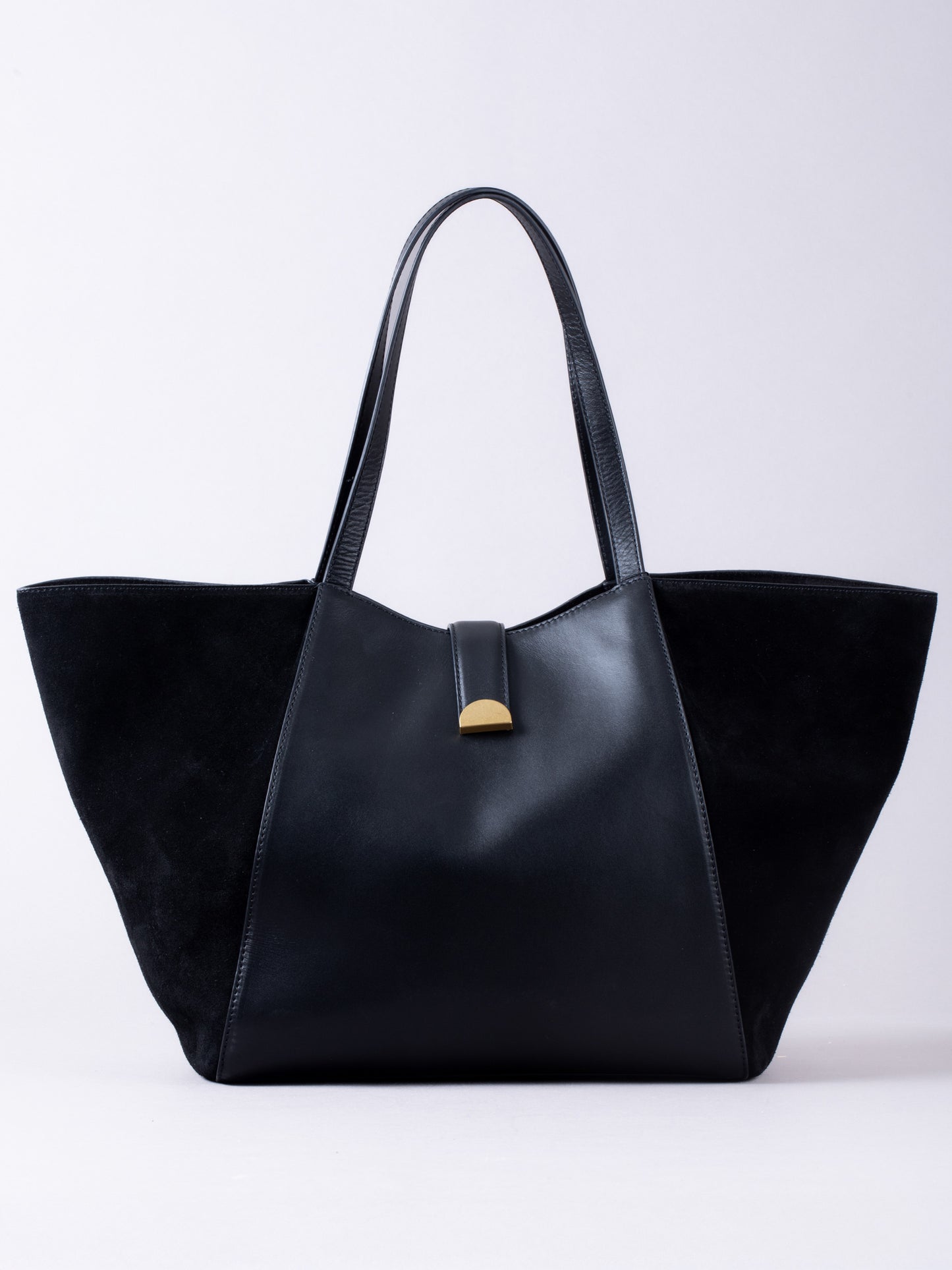 Hardwick Leather and Suede Tote Bag