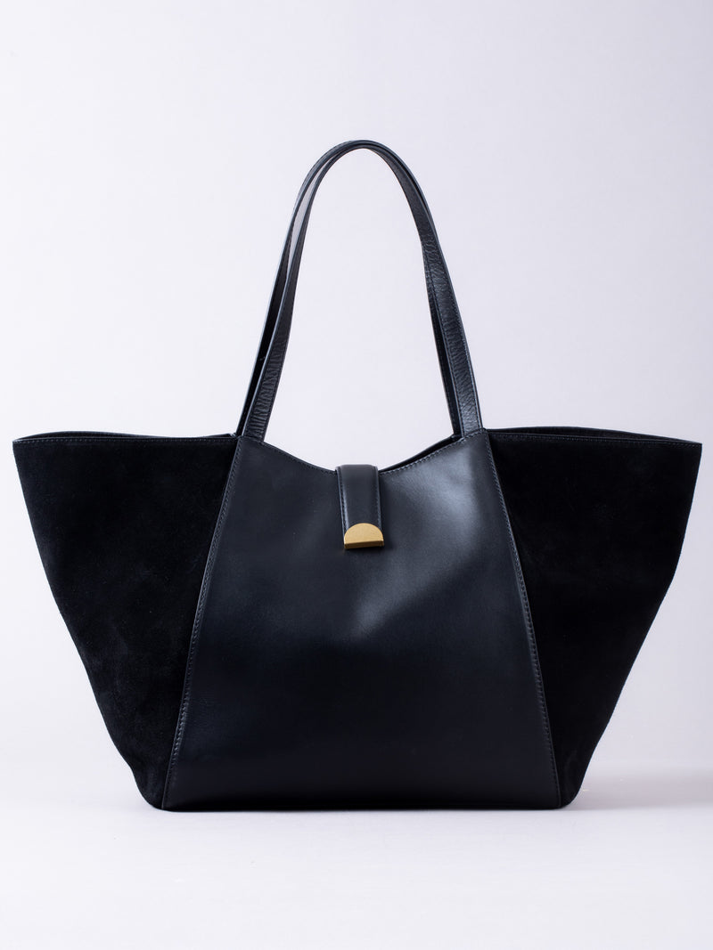 Hardwick Leather and Suede Tote Bag