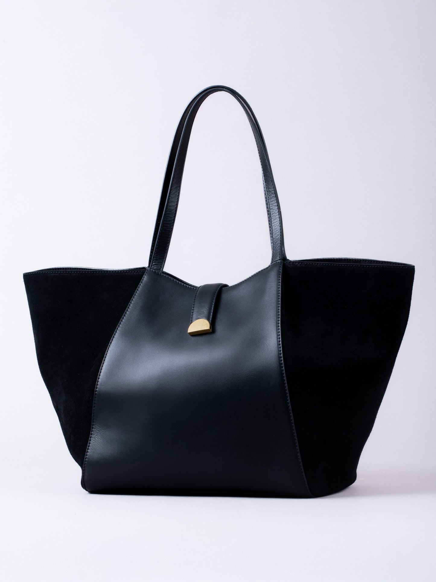 Hardwick Leather and Suede Tote Bag