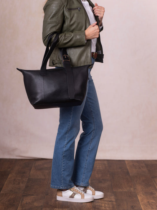 Newton Leather Tote Bag