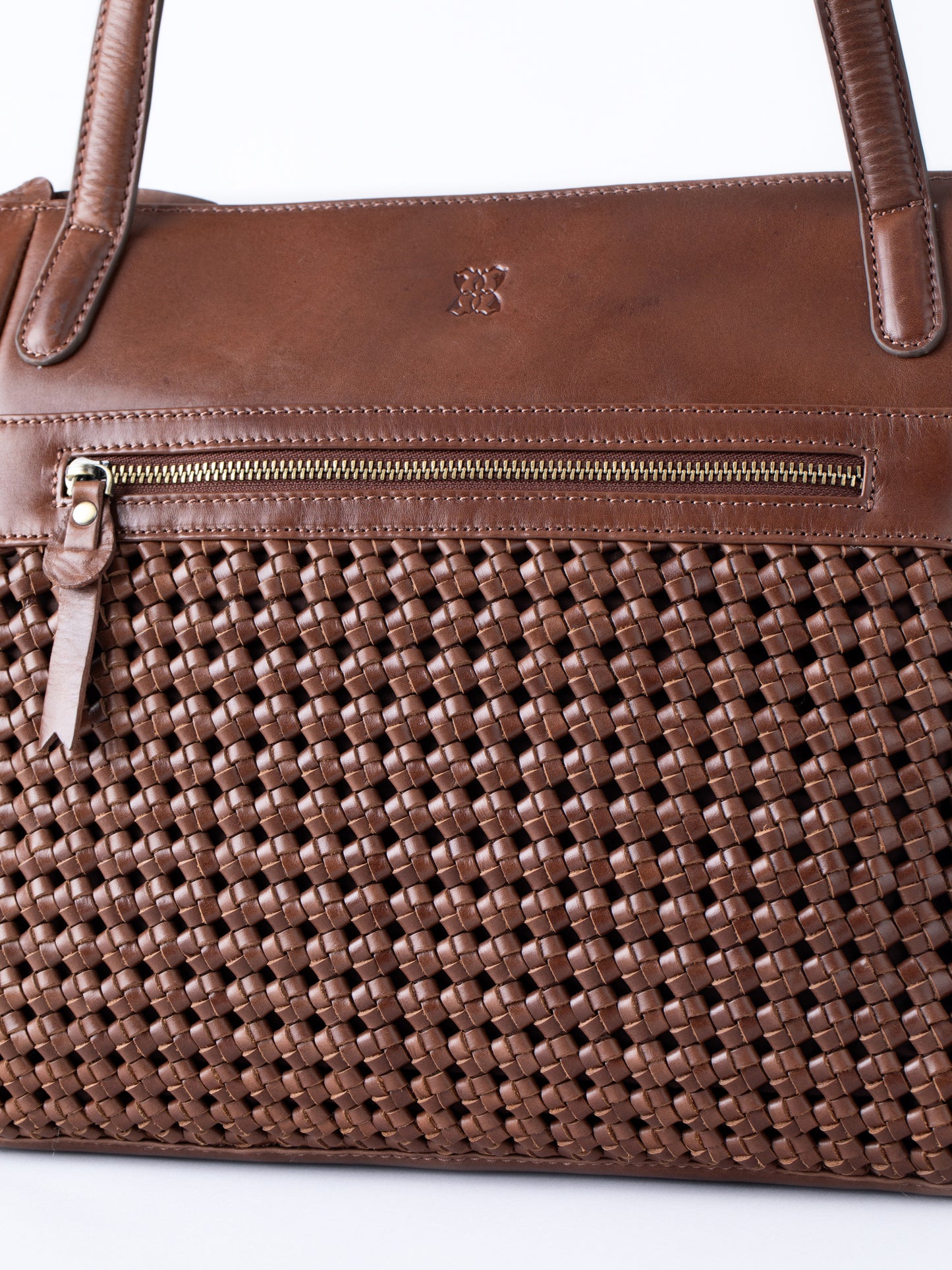 Waverton Woven Leather Tote Bag