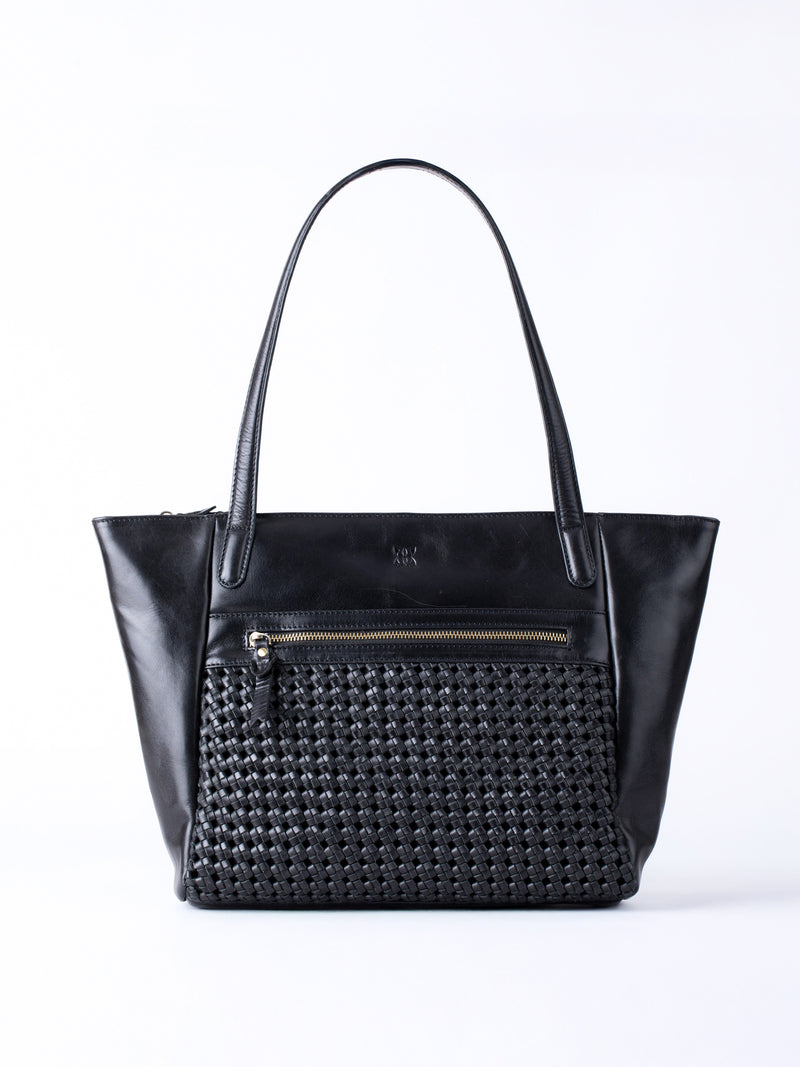 Waverton Woven Leather Tote Bag