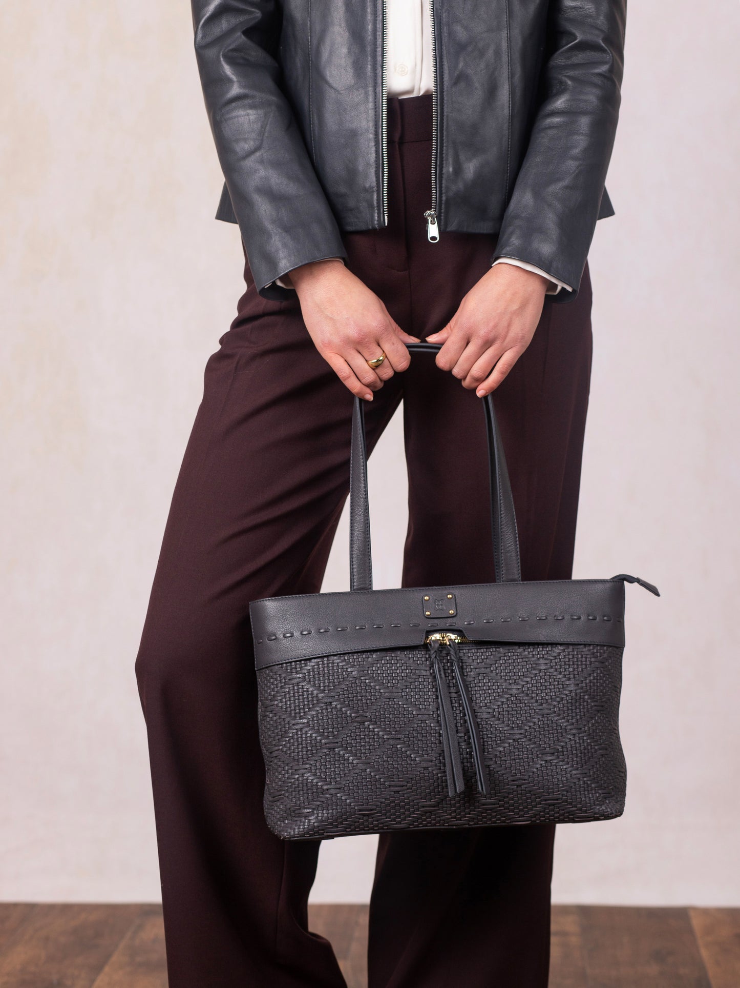 Wasdale Leather Tote Bag