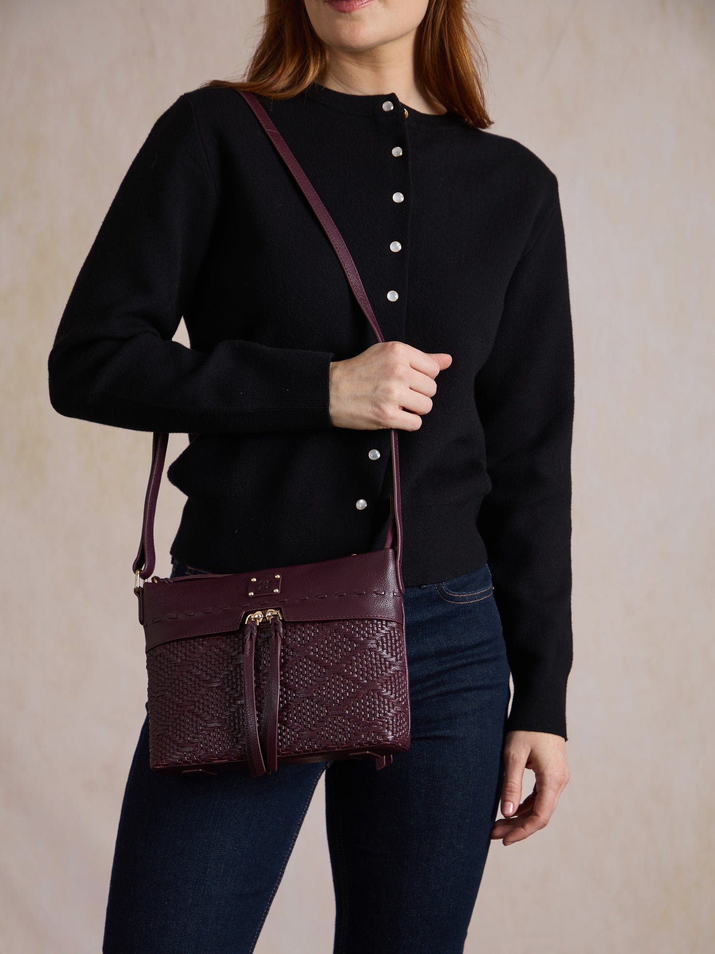 Wasdale Leather Cross Body Bag