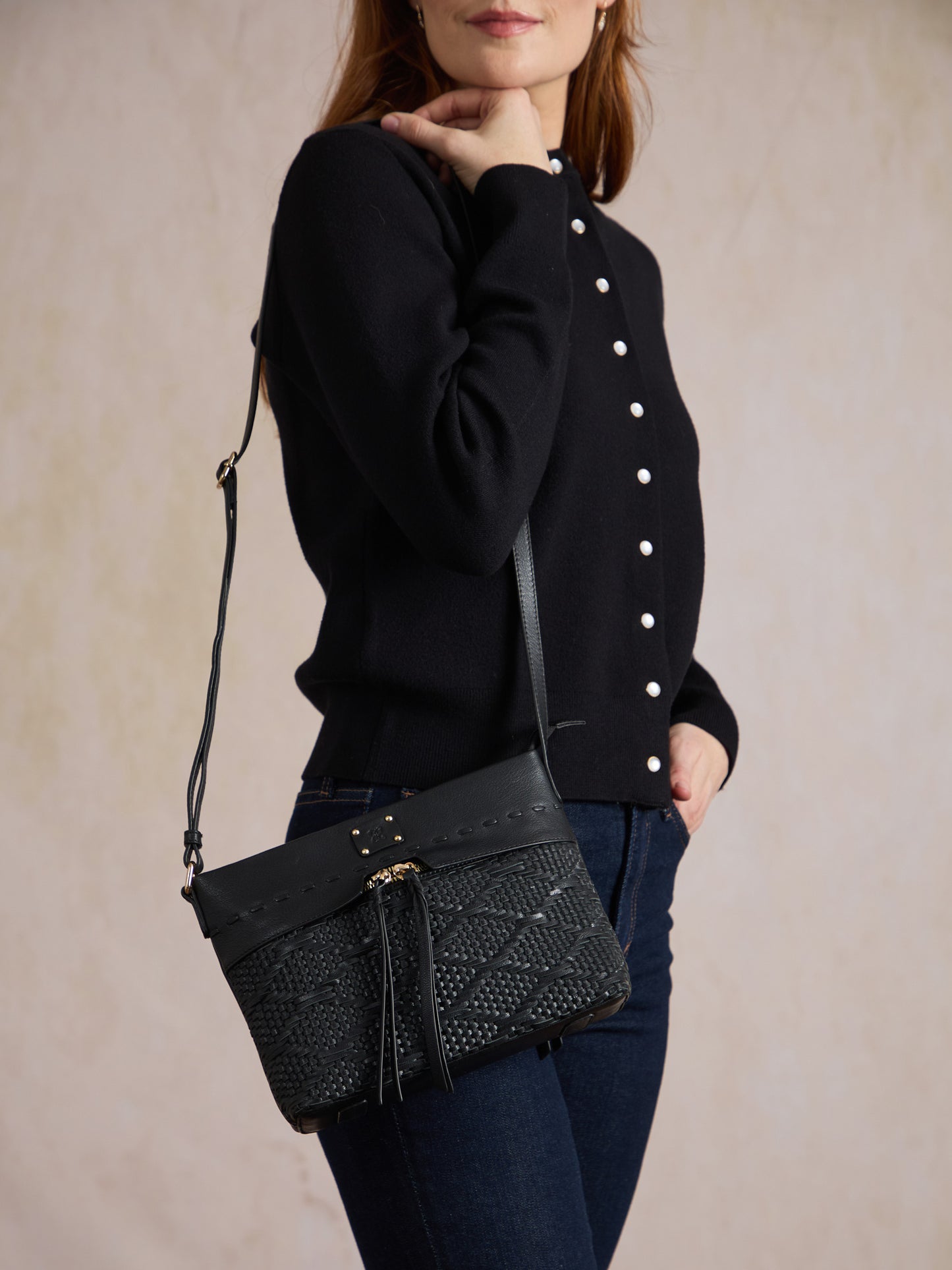 Wasdale Leather Cross Body Bag