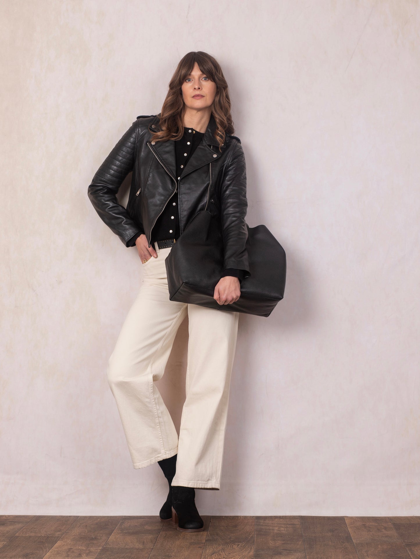 Tarraby Leather Tote Bag